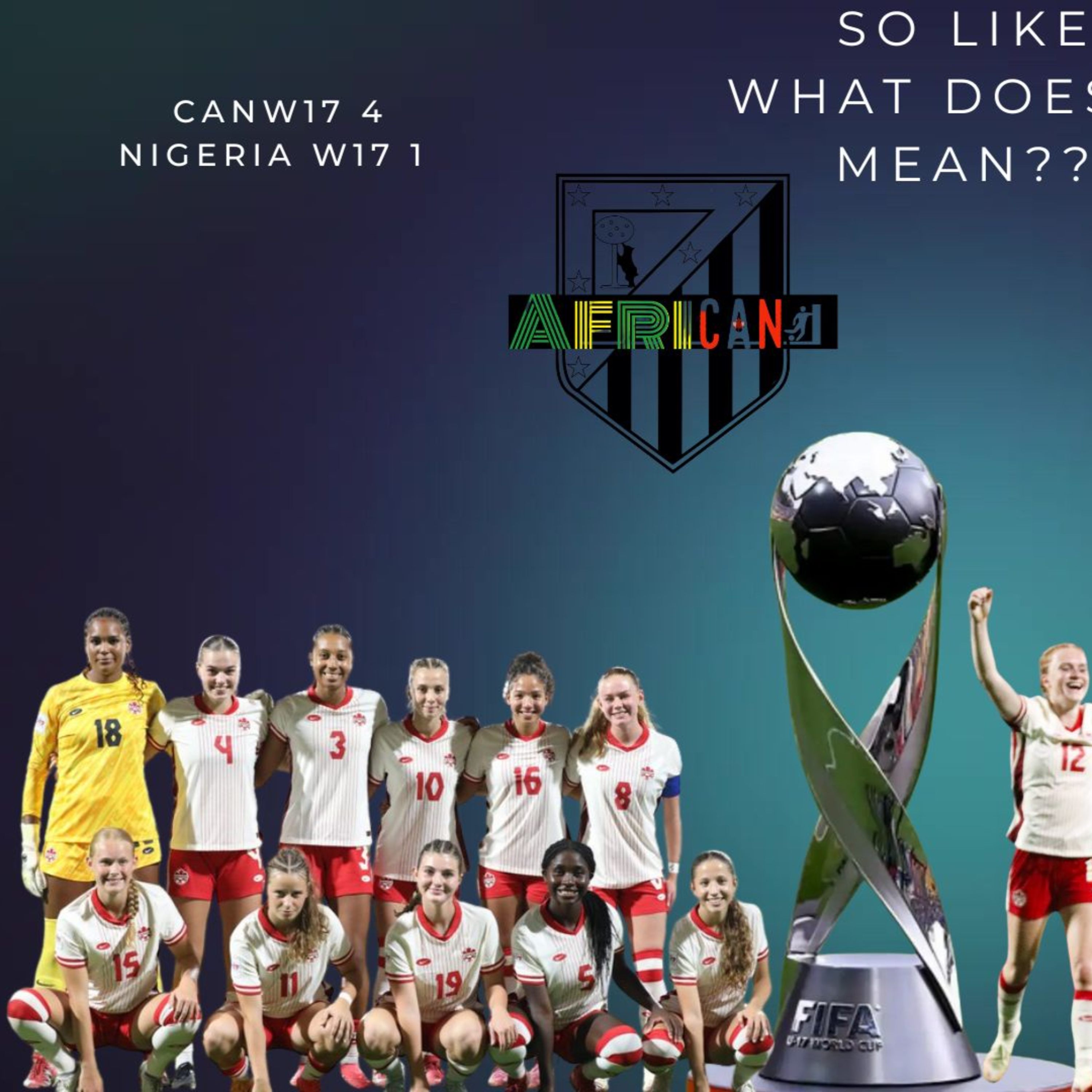 Canada W17 4 Nigeria W17 1||What does it mean|| FIFA W17 World Cup Reaction