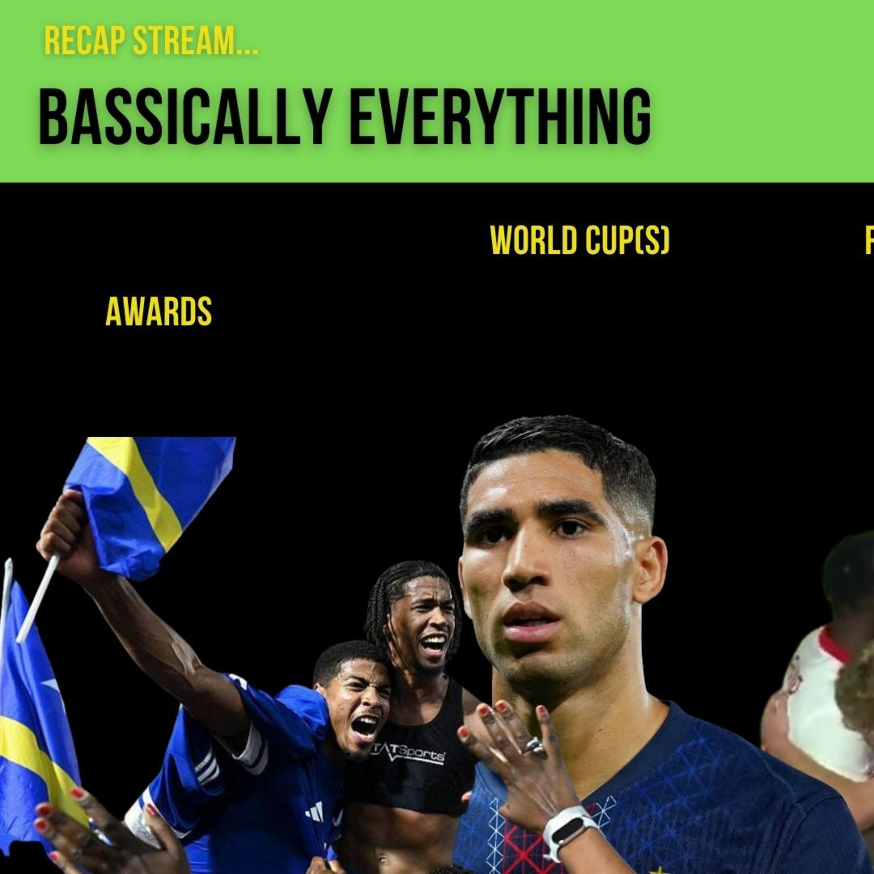 All the Footy late Night Stream||WCQ, Debutants? Playoff Participants, U17 Results and More