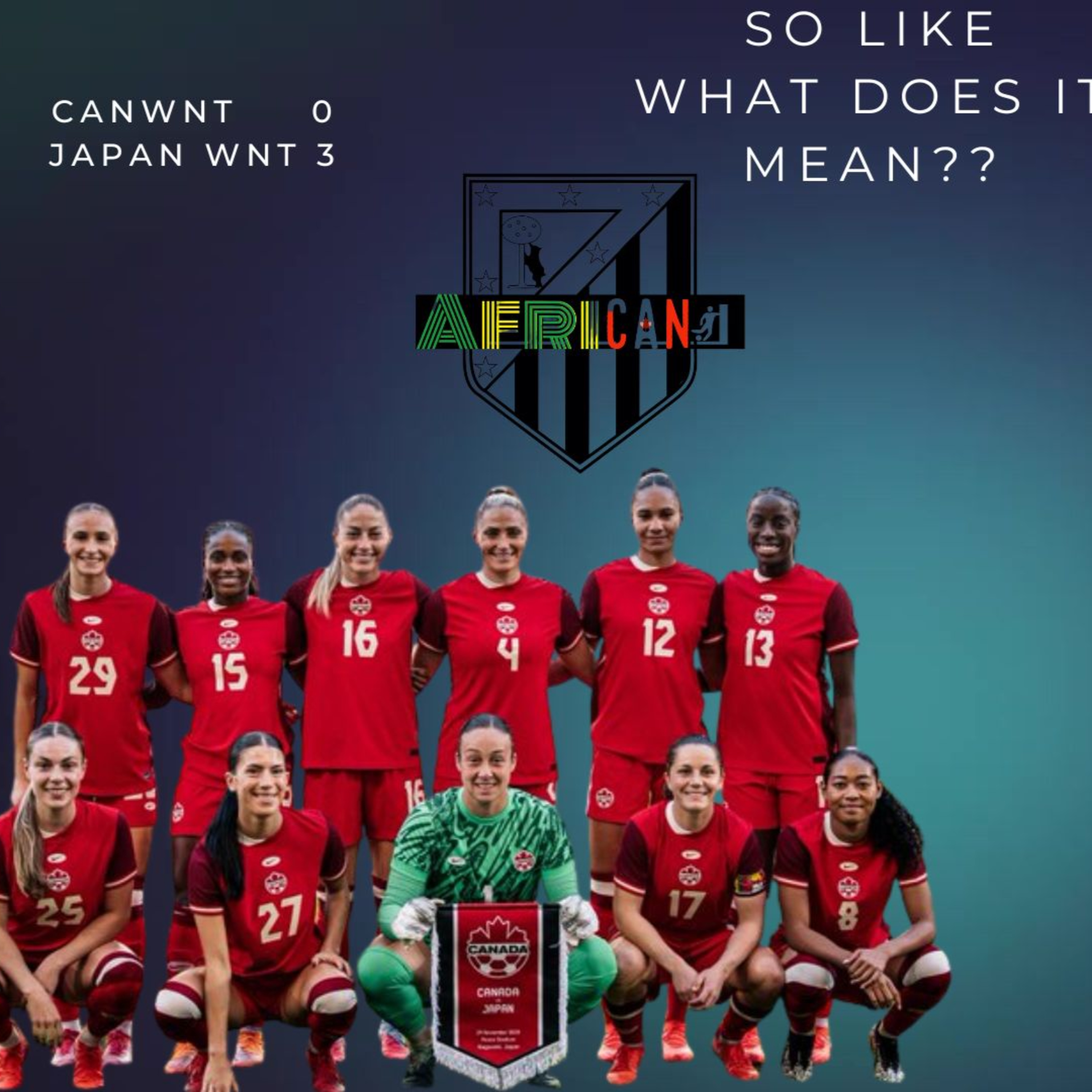 CANWNT 0 Japan WNT 3|| What did we learn....well about that