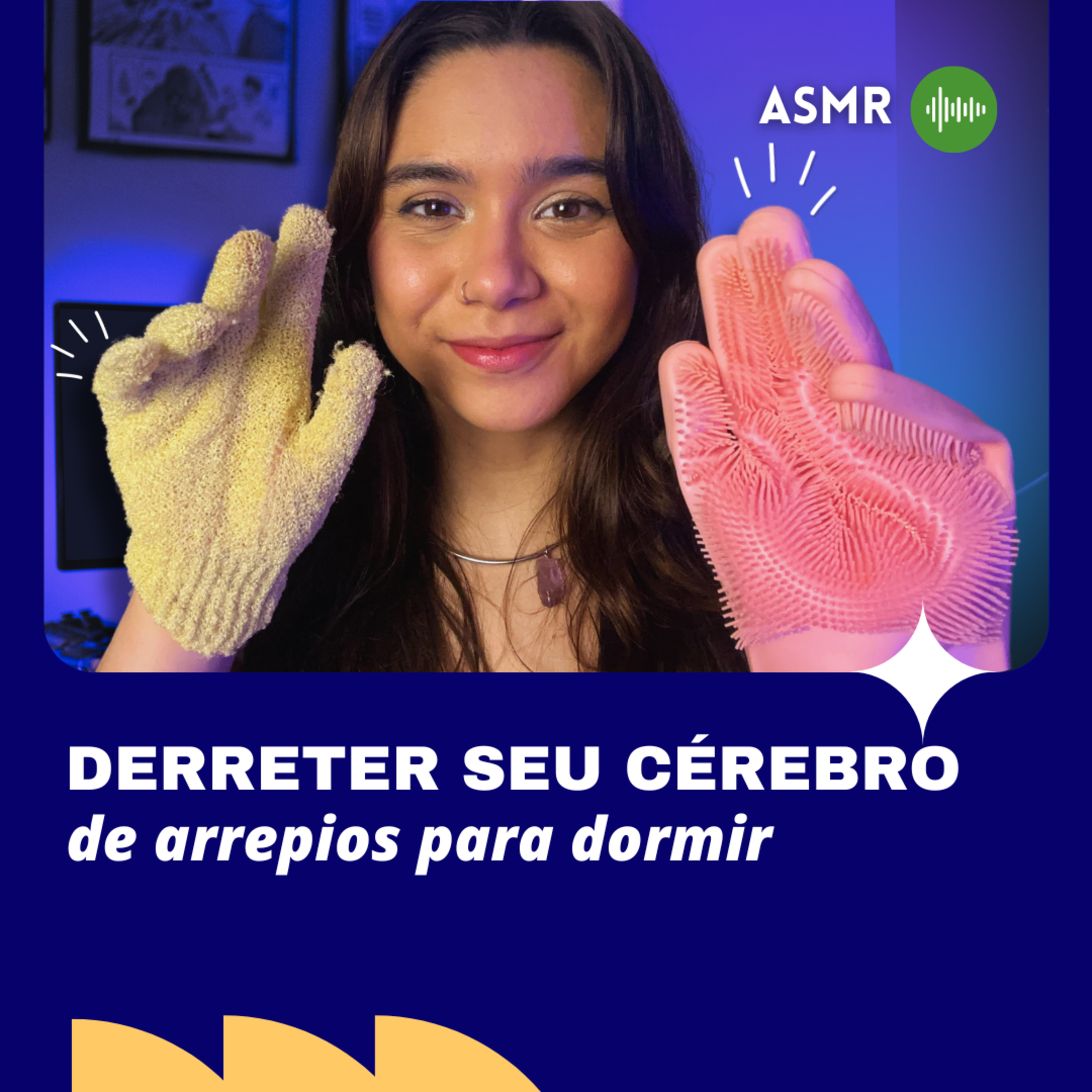 ASMR para DERRETER seu CÉREBRO de tantos ARREPIOS! (muitos sons de luvas) episode artwork