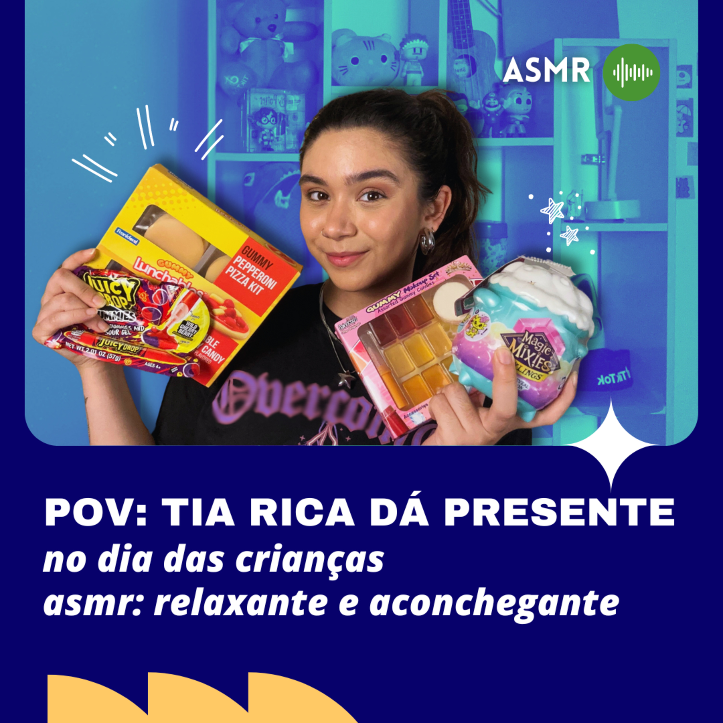 ASMR POV: TIA RICA TE DANDO PRESENTE NO DIA DAS CRIANÇAS (muito relaxante!!) episode artwork