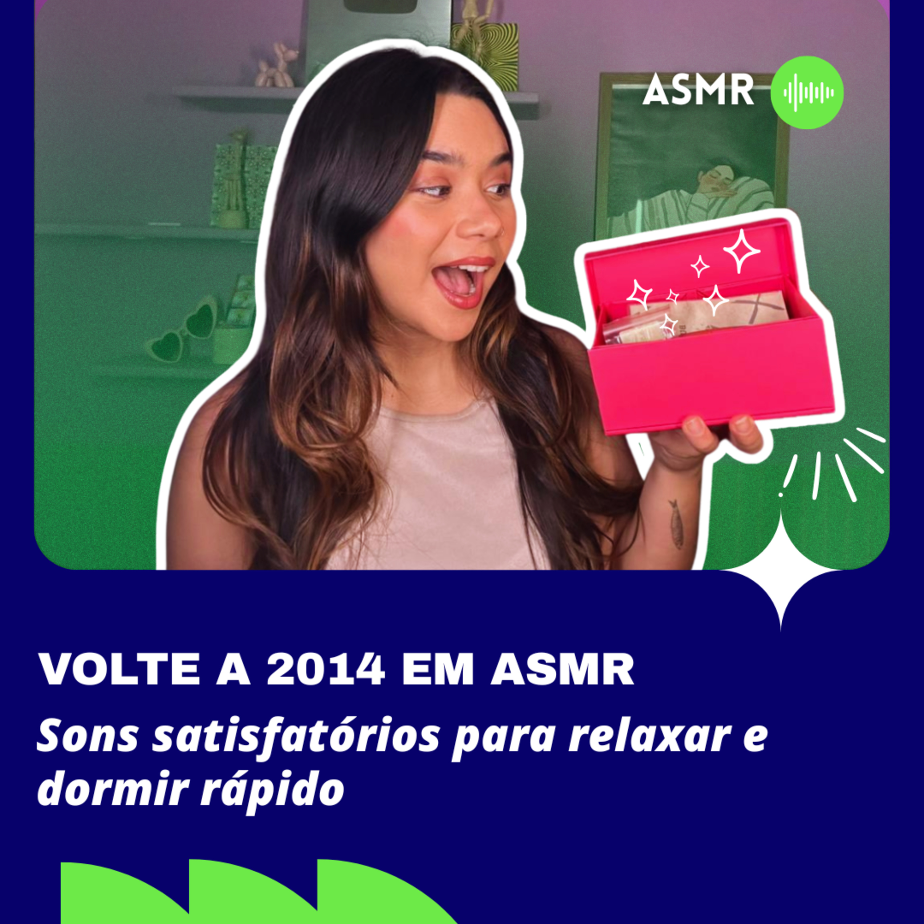 Volte a 2014 em ASMR ⏳ Sons satisfatórios para relaxar e dormir rápido episode artwork