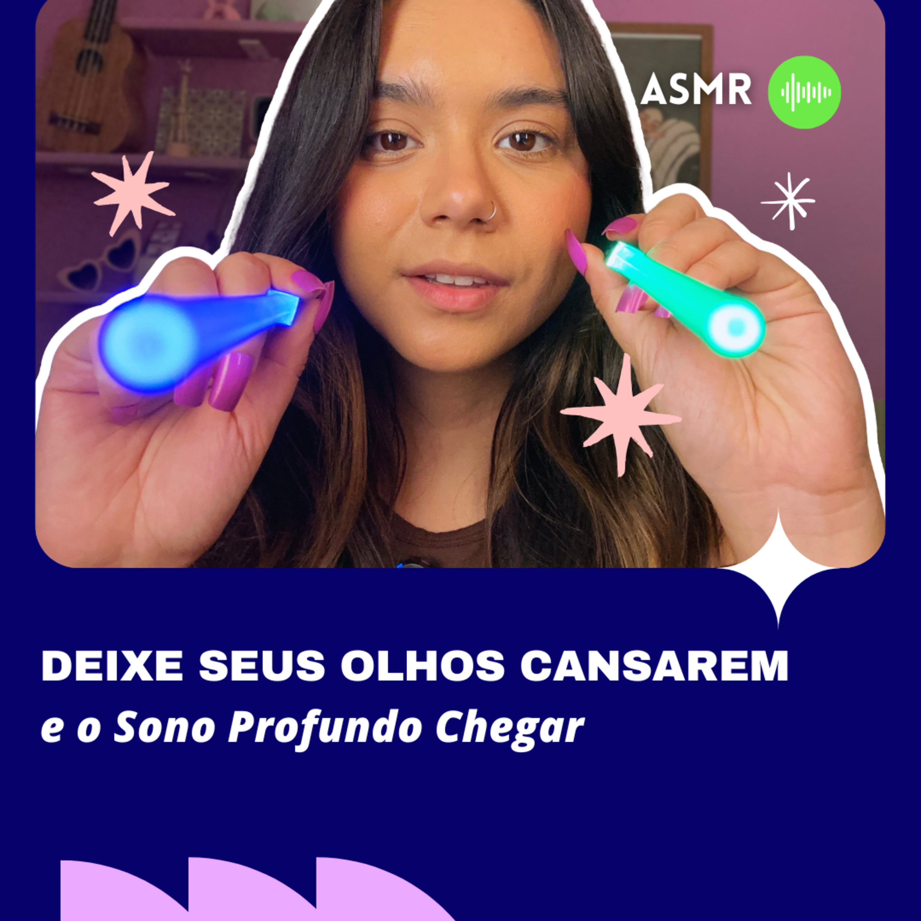 😴 Cansando Seus Olhos Até Você Dormir Profundamente - ASMR para Sono Rápido episode artwork