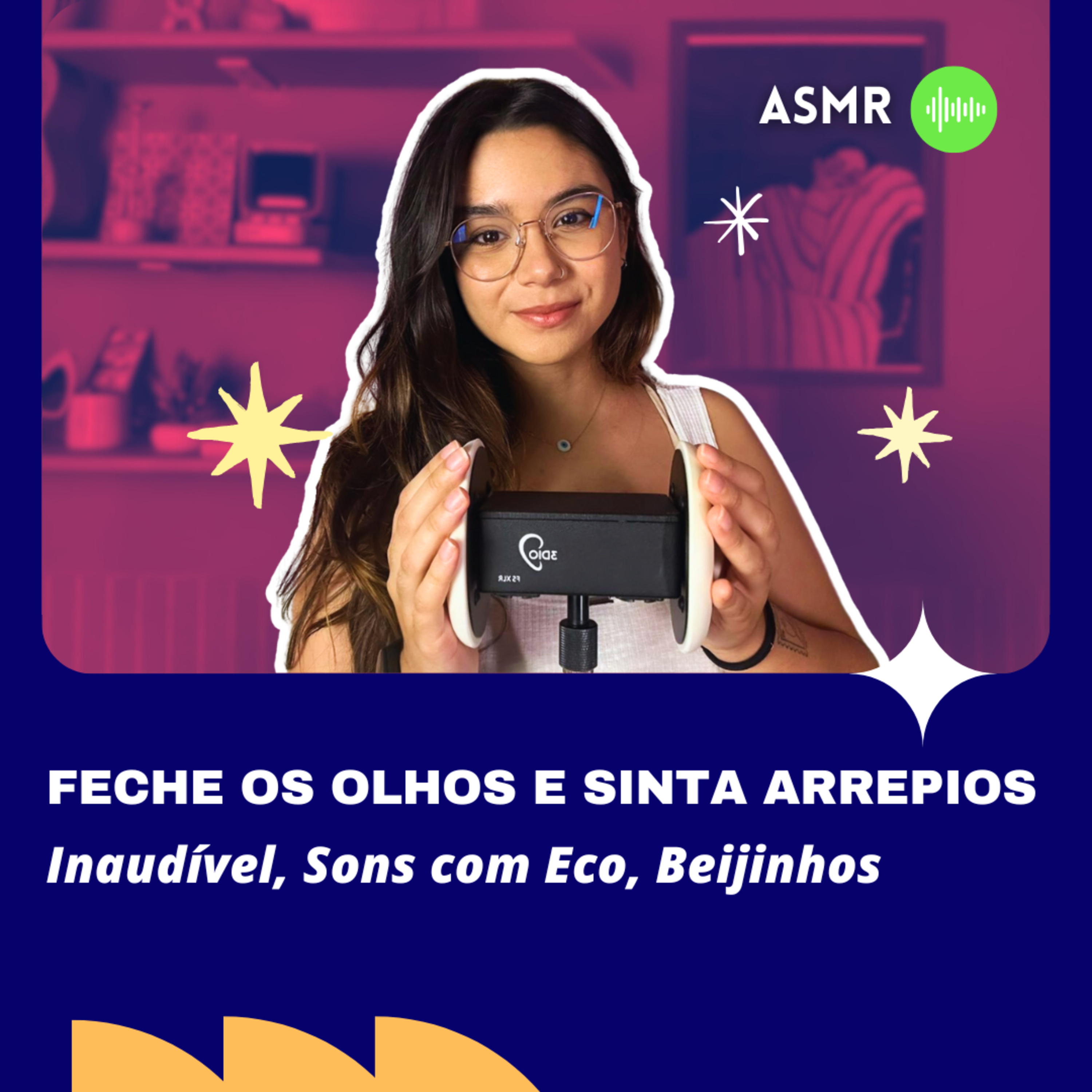 ASMR Restauração de Arrepios: Inaudível, Beijinhos, Sons com Eco episode artwork