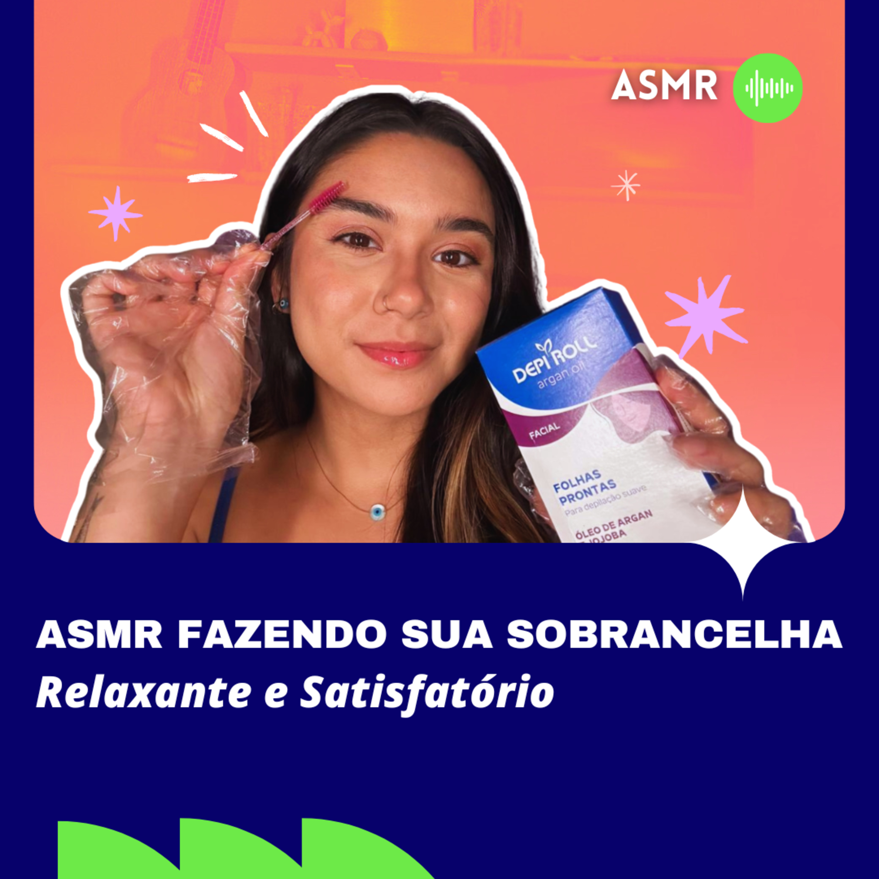 ASMR Fazendo Sua Sobrancelha • Relaxante e Satisfatório episode artwork