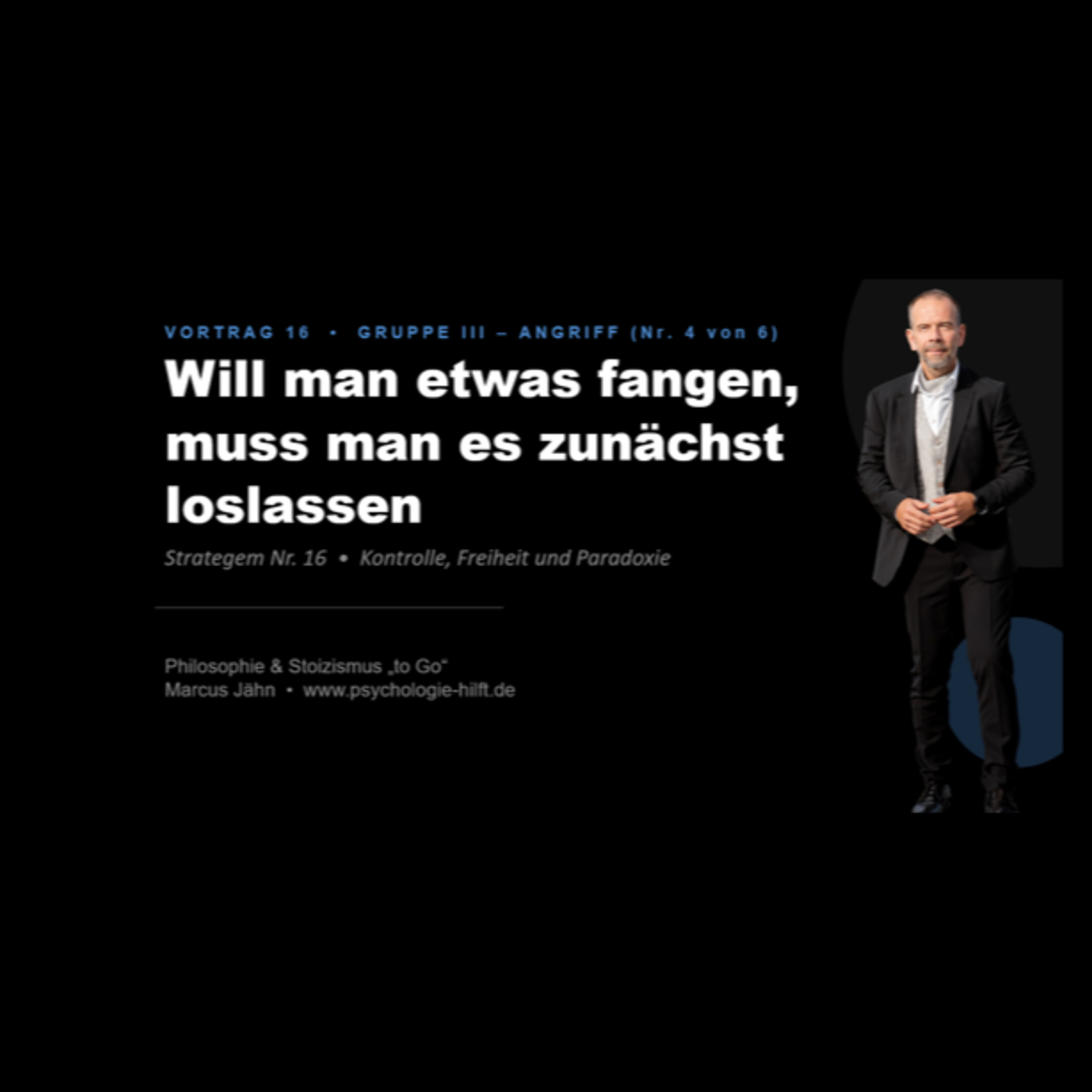 Strategem 16 - Will man etwas fangen muss man es loslassen episode artwork