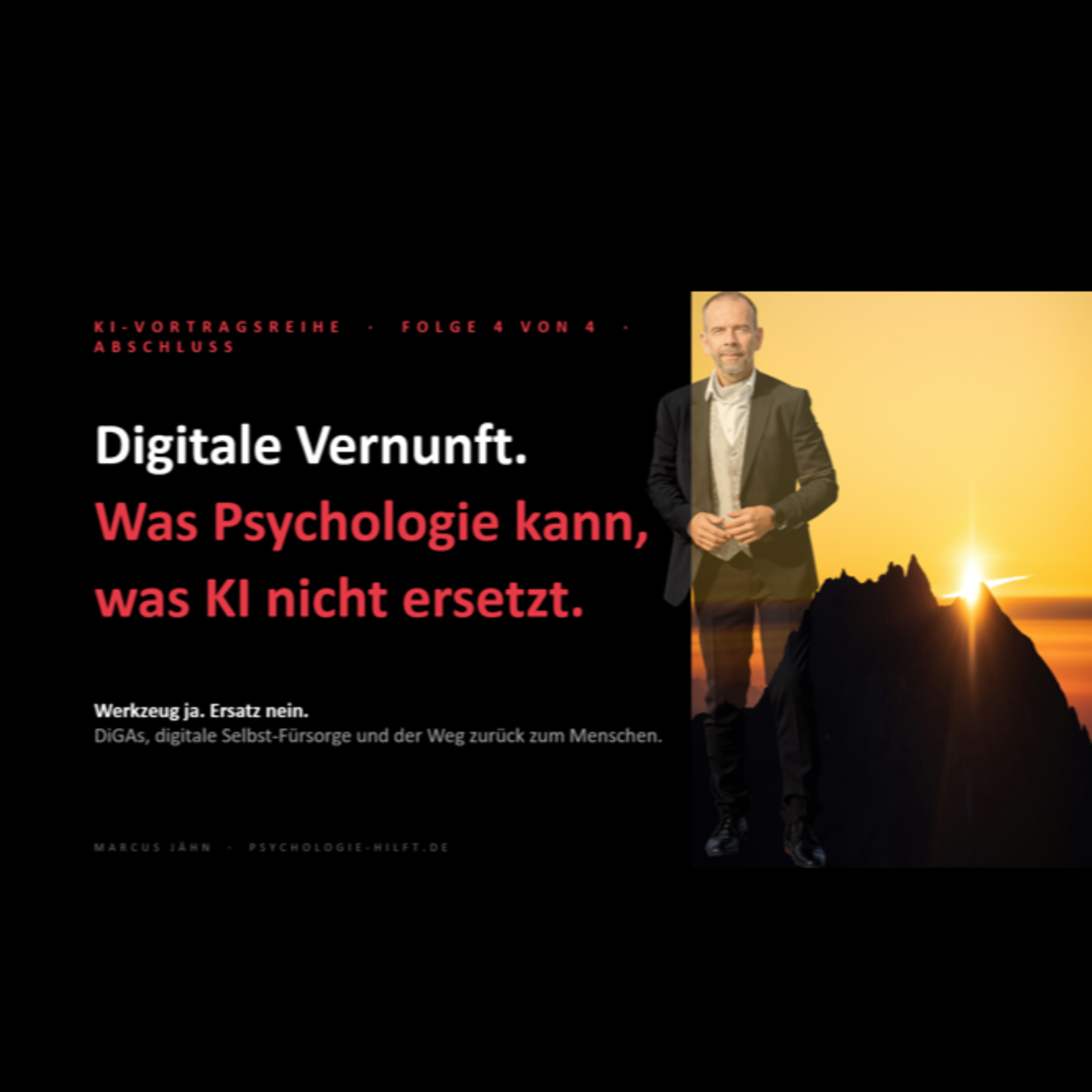 Ein Mensch braucht mehr als KI ihm geben kann - Folge 4 - Digitale Vernunft episode artwork