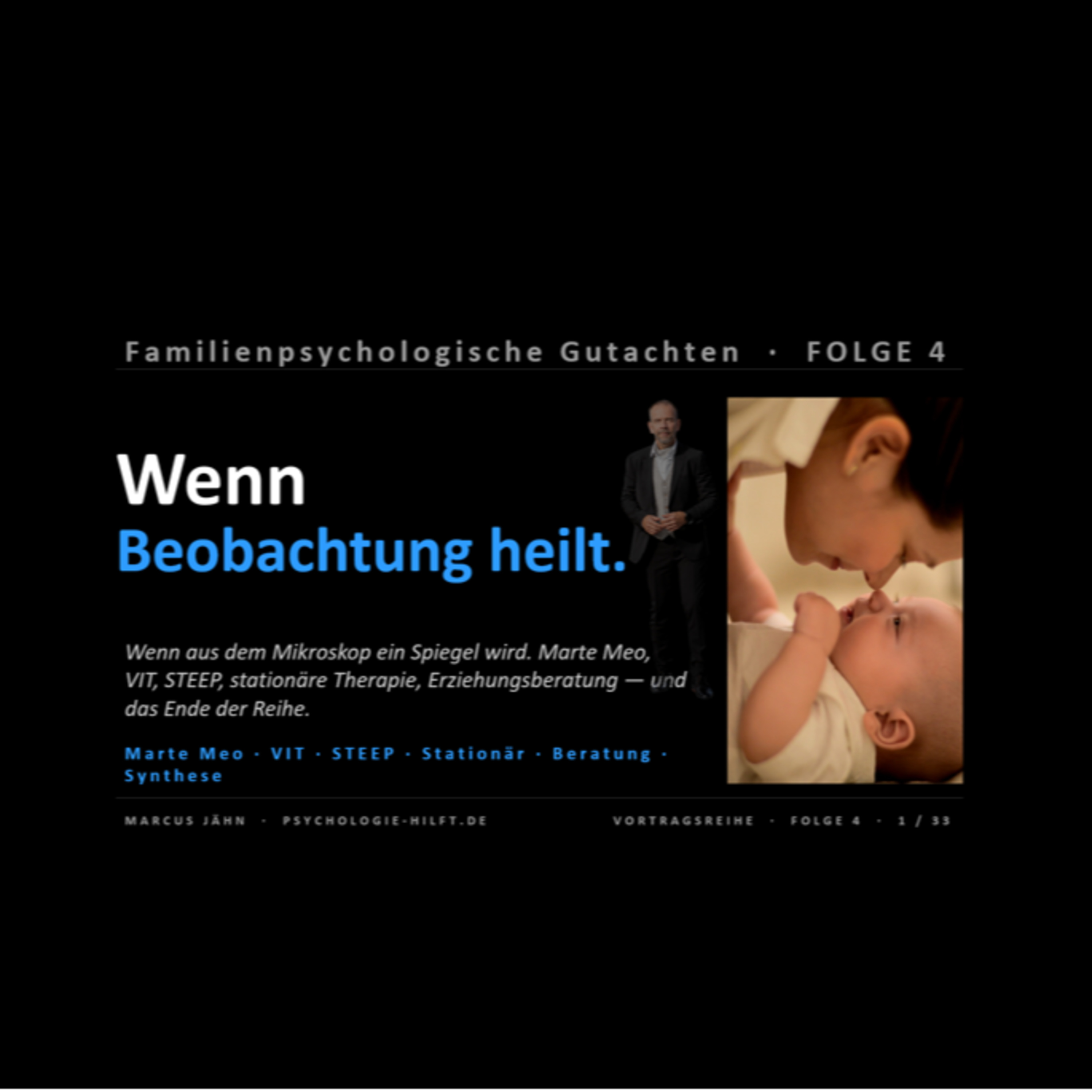 Familienpsychologisches Gutachten (4) Interaktionsbeobachtung Eltern Kind - Die Chancen einer Beobachtung episode artwork
