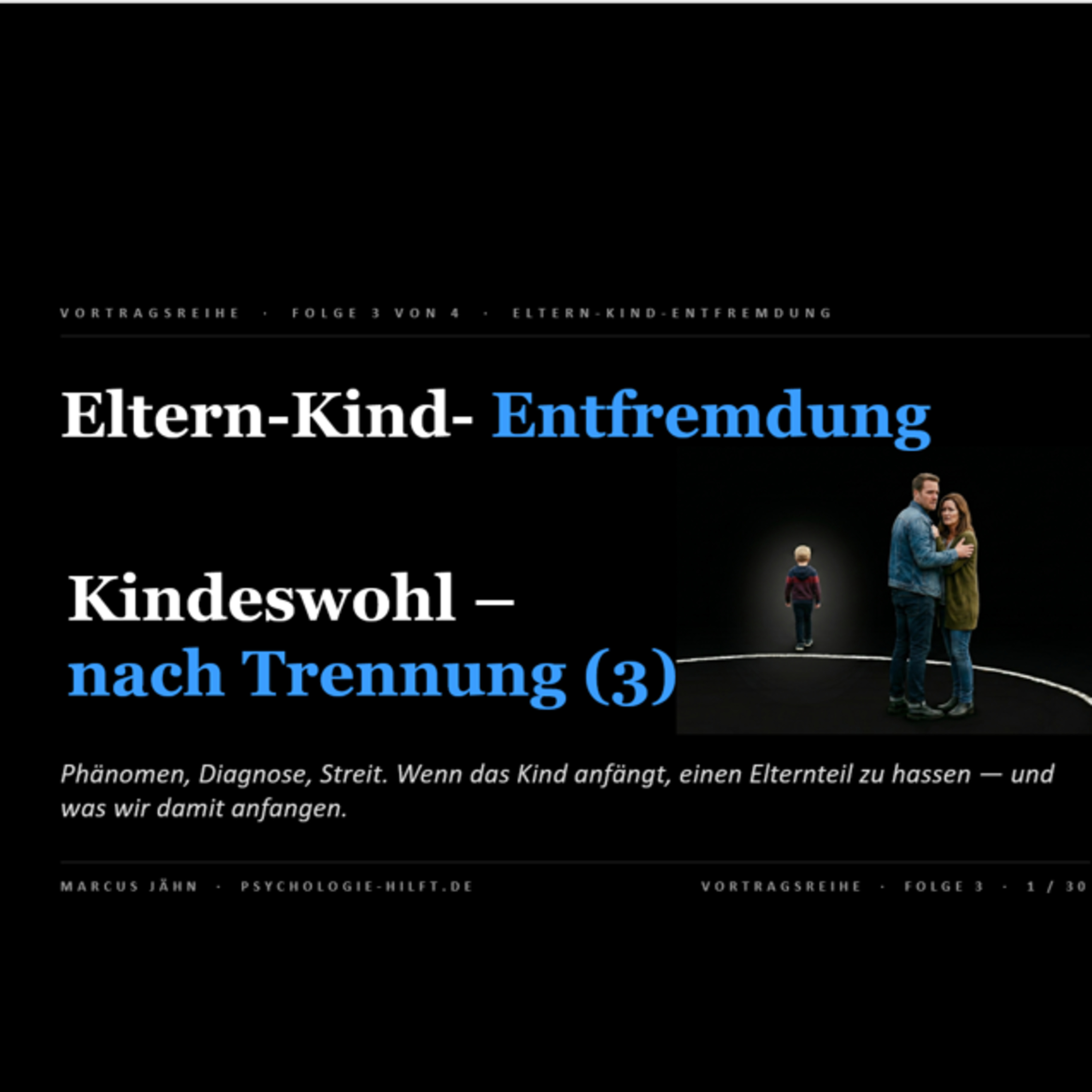 Kindeswohl nach Trennung - Folge 3 - Entfremdung PAS Syndrom episode artwork