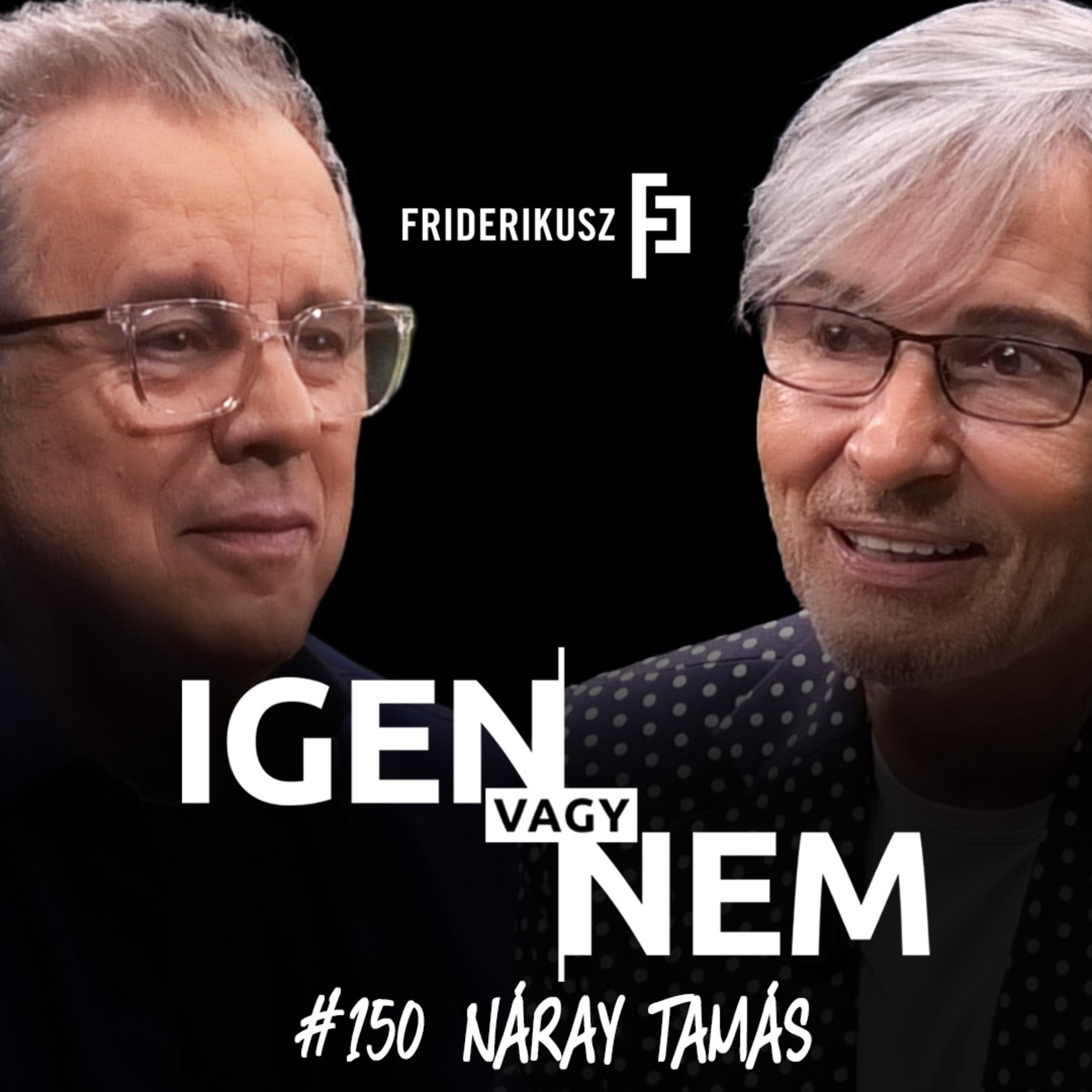 IGEN VAGY NEM? - játékos interjú Náray Tamás íróval, festővel, 2.rész /// Friderikusz Podcast 150. episode artwork