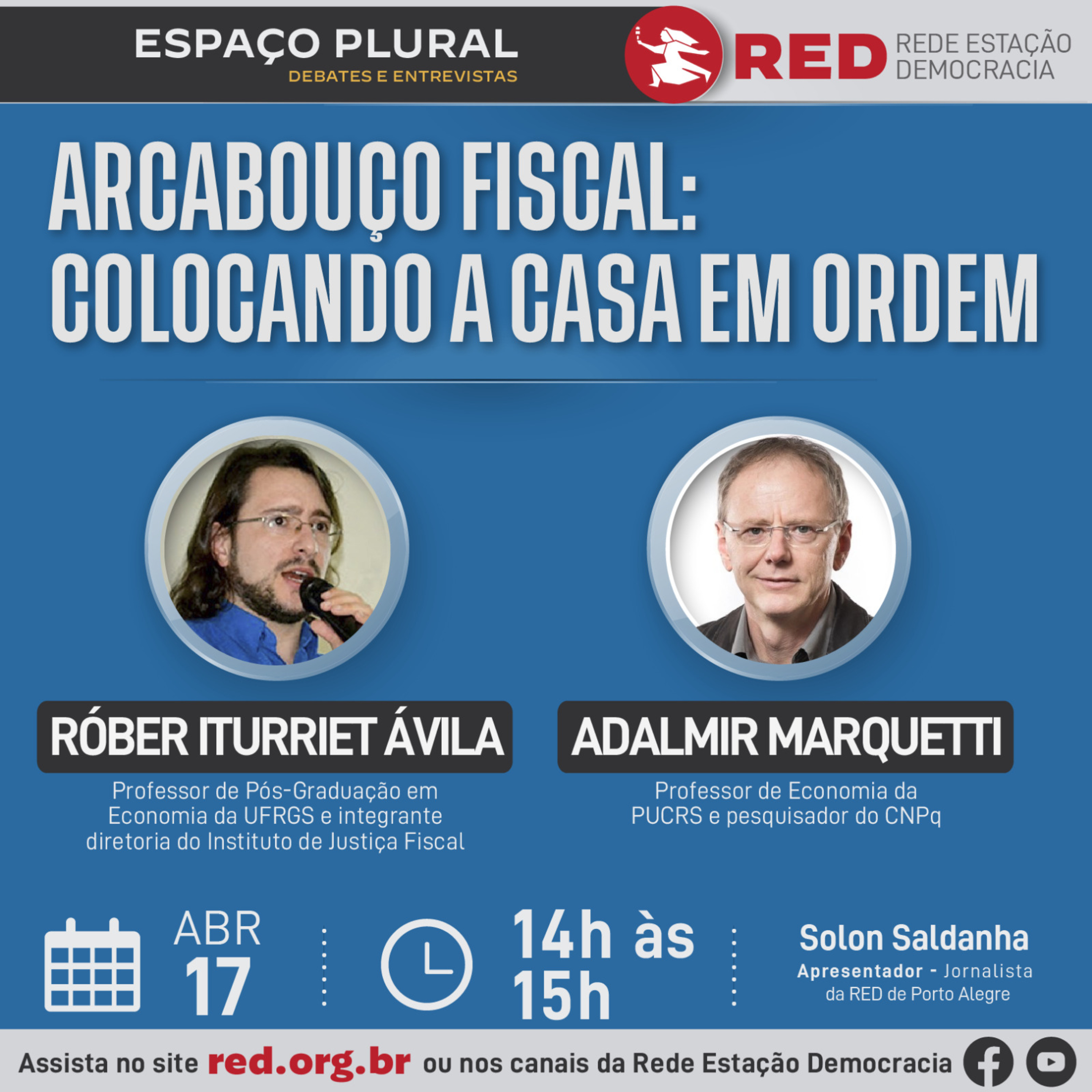 Espaço Plural, Debates e Entrevistas 17/04/2023 episode artwork