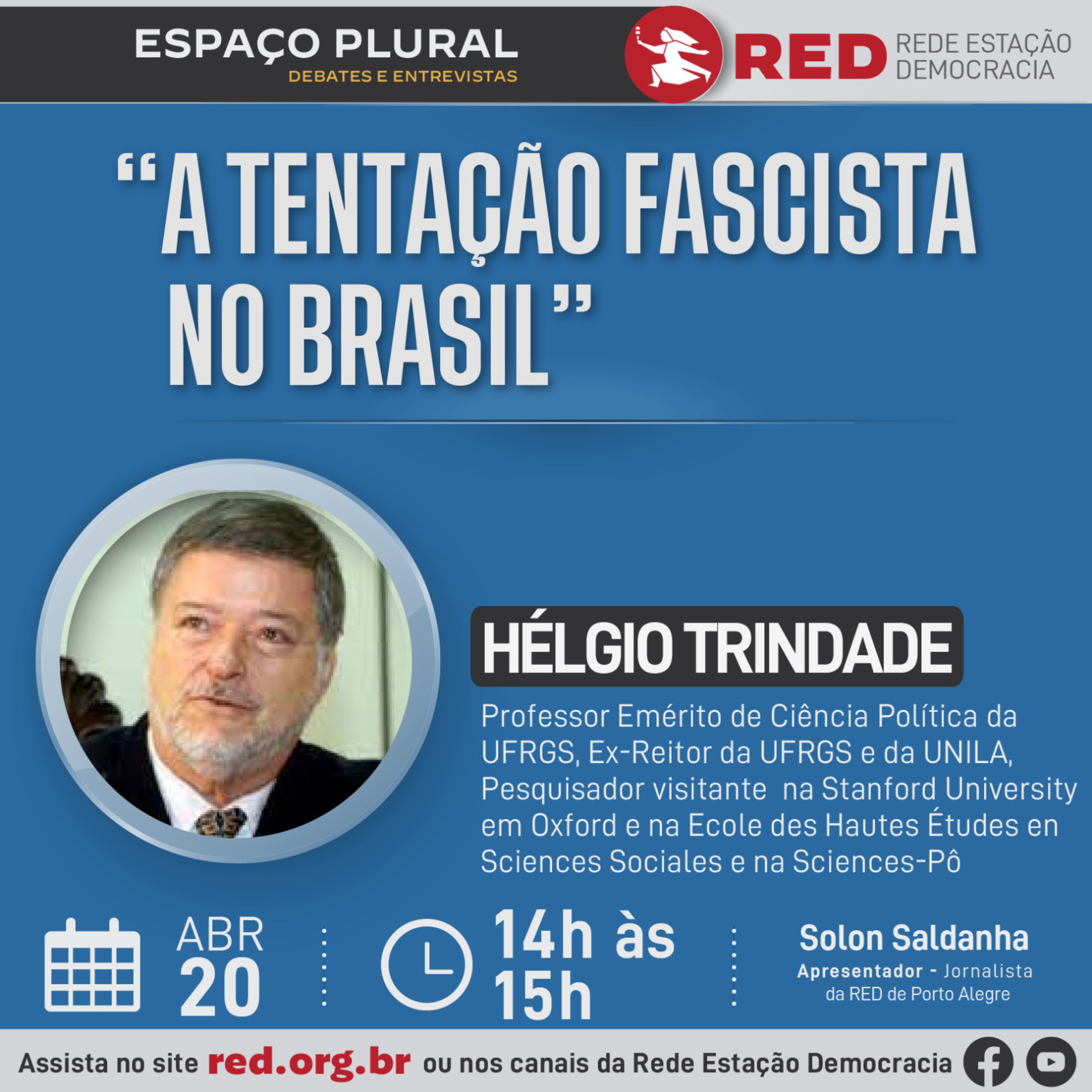 Espaço Plural, Debates e Entrevistas 20/04/2023 episode artwork