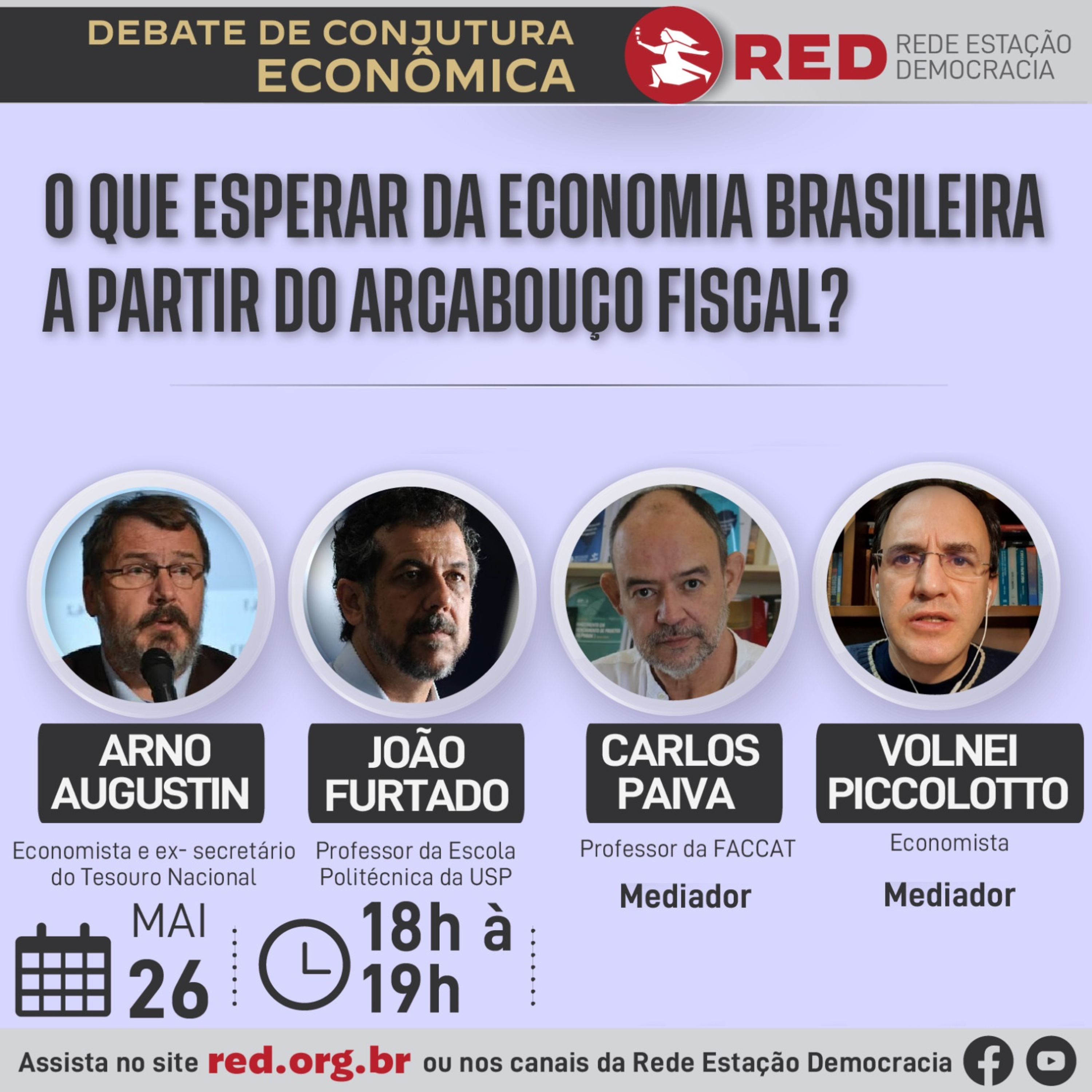 Debate de Conjuntura Econômica 26/05/2023 episode artwork