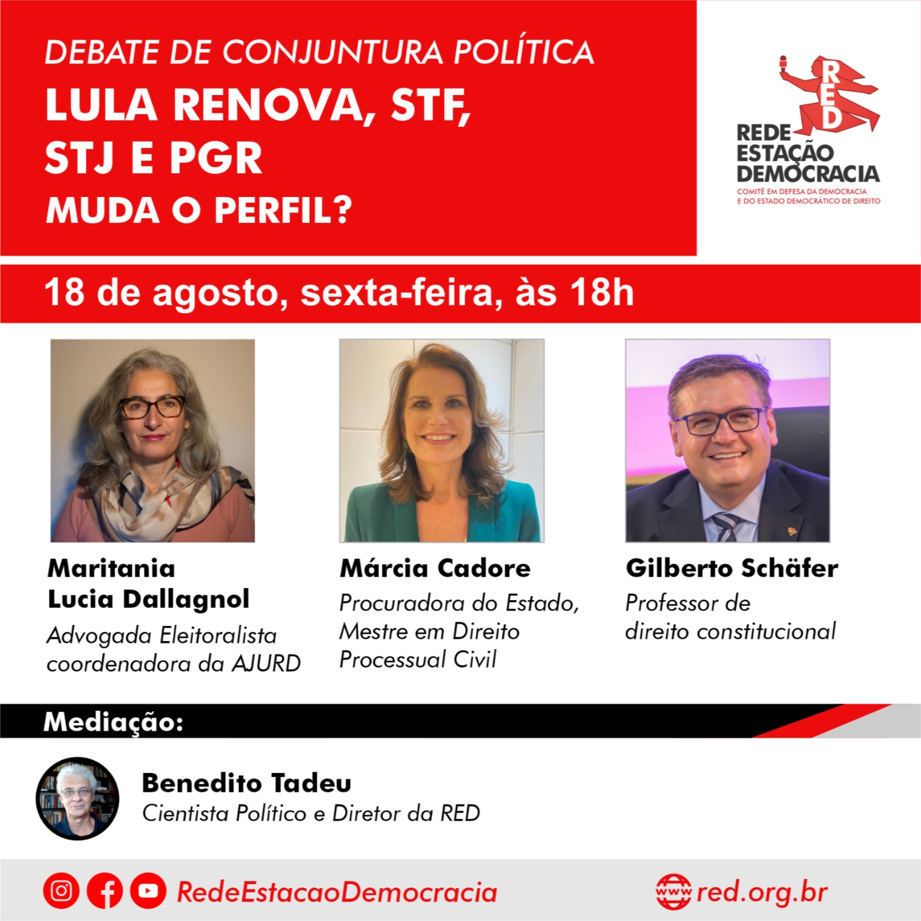 Debate de Conjuntura Política 18/08/2023 episode artwork