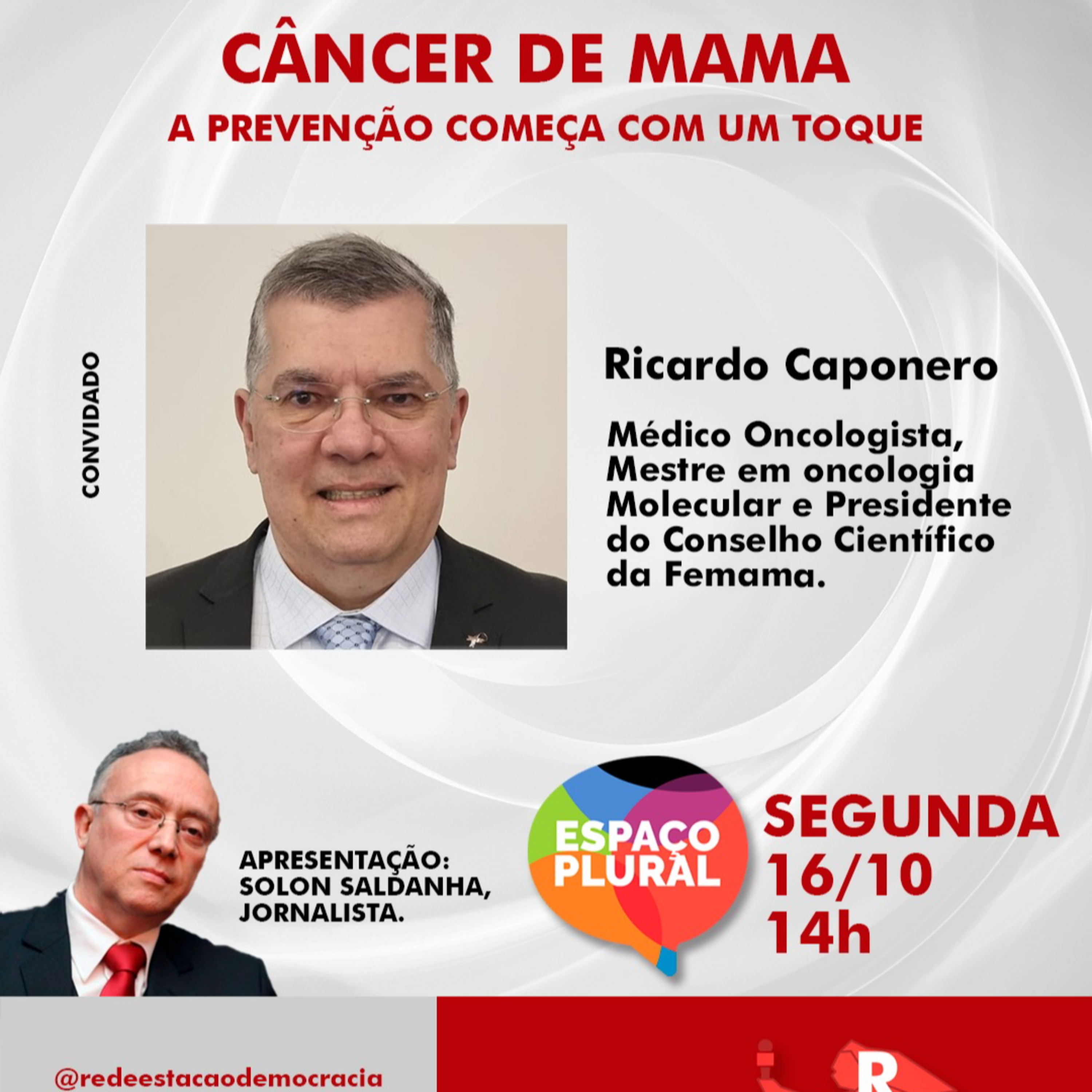 Espaçp Plural, Debates e Entrevistas 16/10/2023 episode artwork