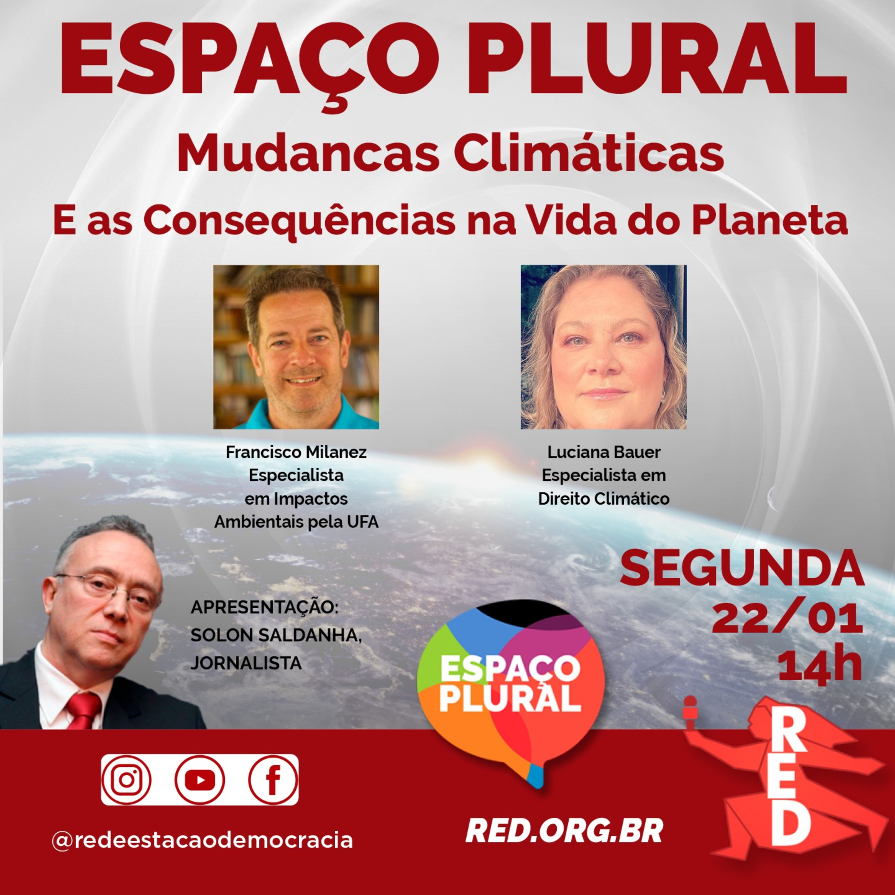 Espaço Plural, Debates e Entrevistas 22/01/2024 episode artwork