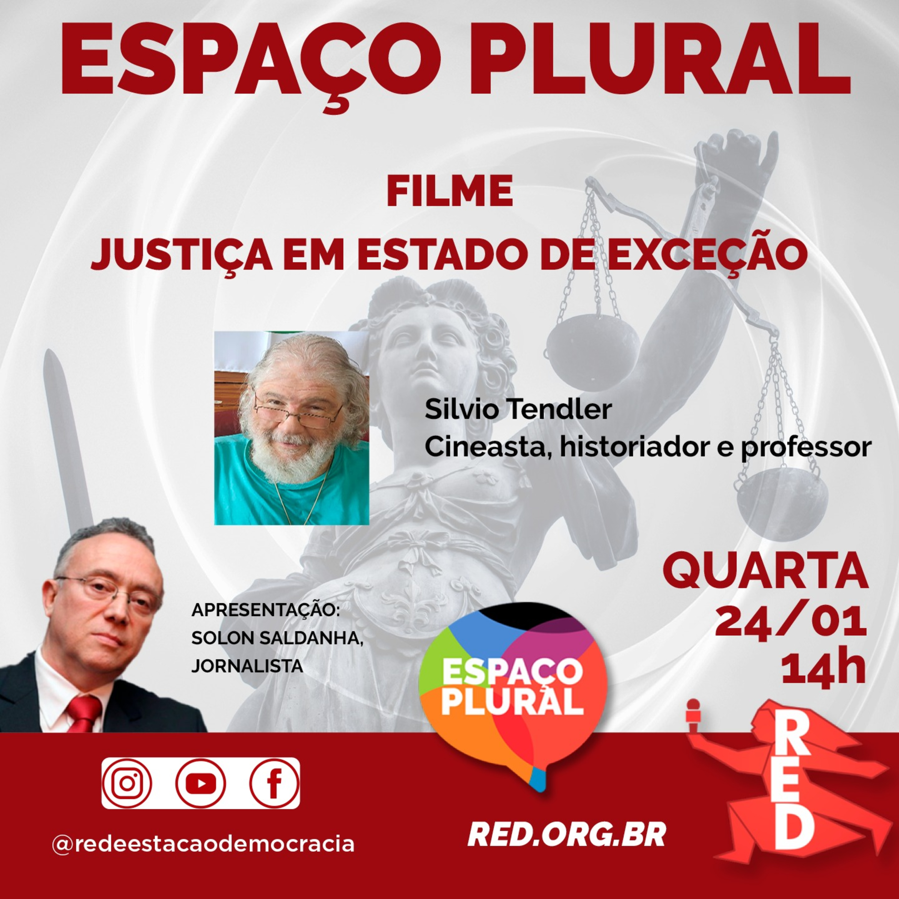 Espaço Plural, Debates e Entrevistas 24/01/2024 episode artwork