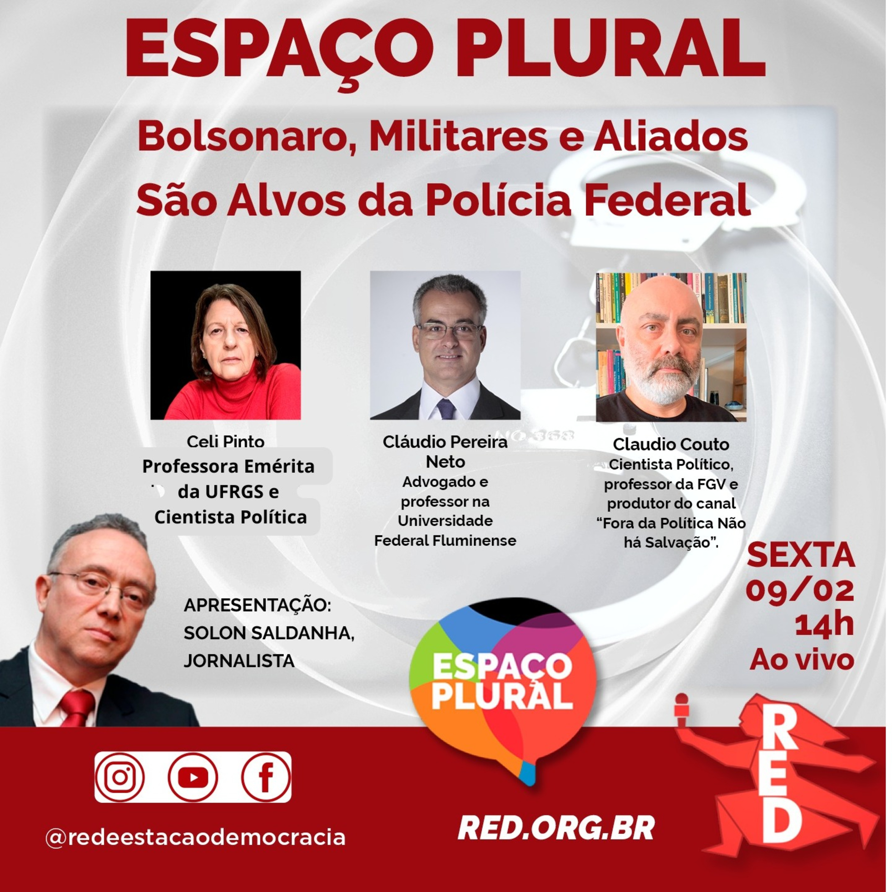 Espaço Plural, Debates e Entrevistas 09/02/2024 episode artwork