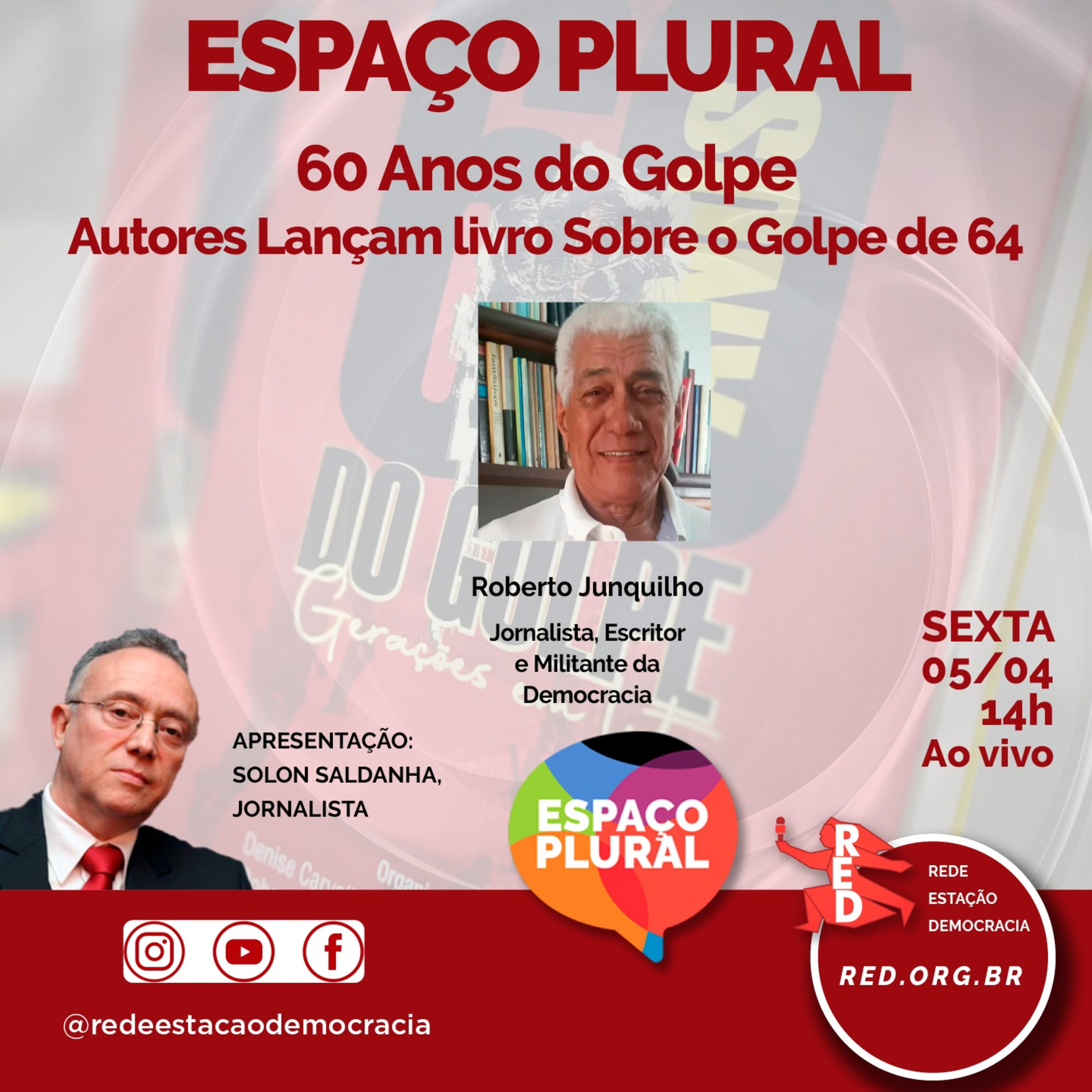 Espaço Plural, Debates e Entrevistas 05/04/2024 episode artwork
