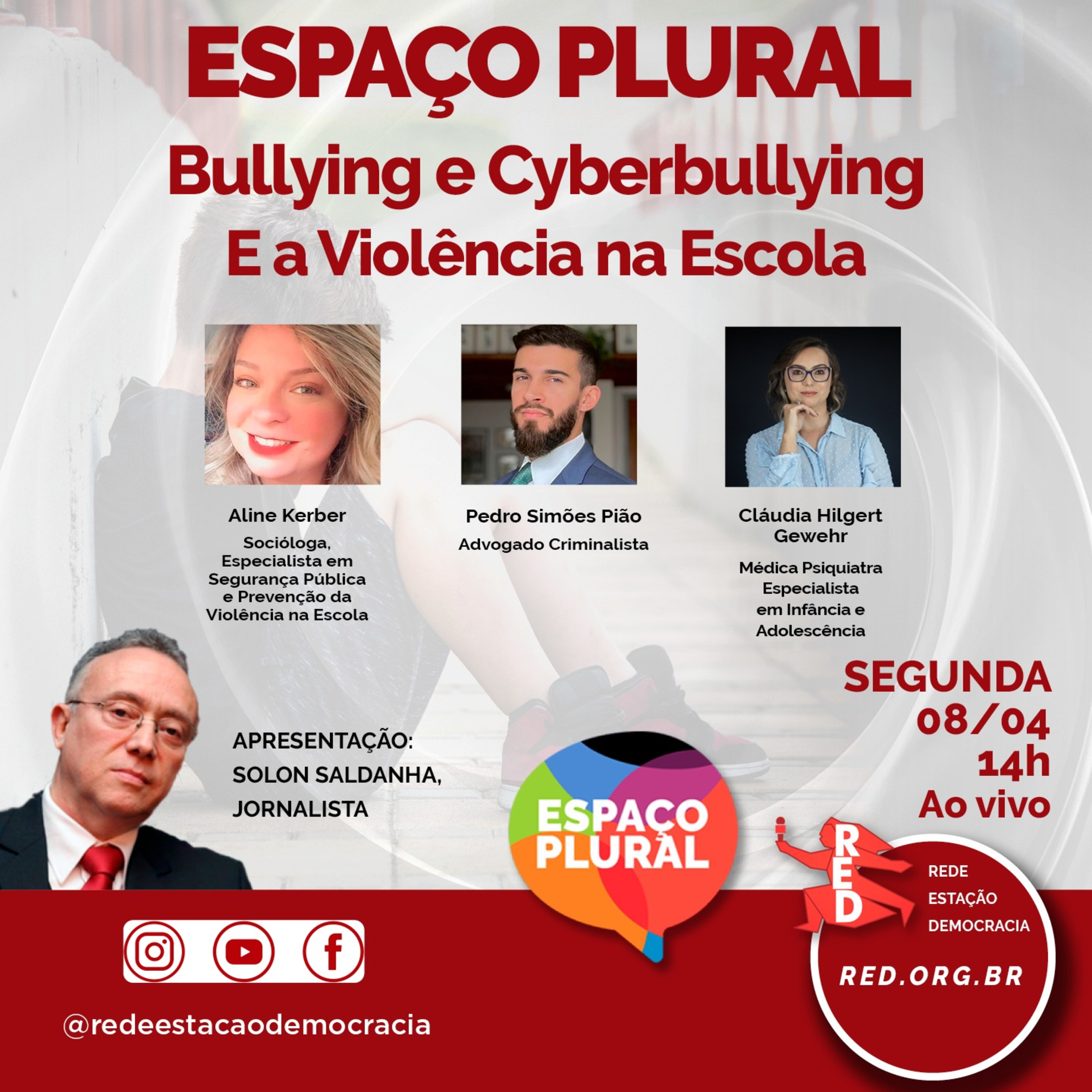 Espaço Plural, Debates e Entrevistas 08/04/2024 episode artwork