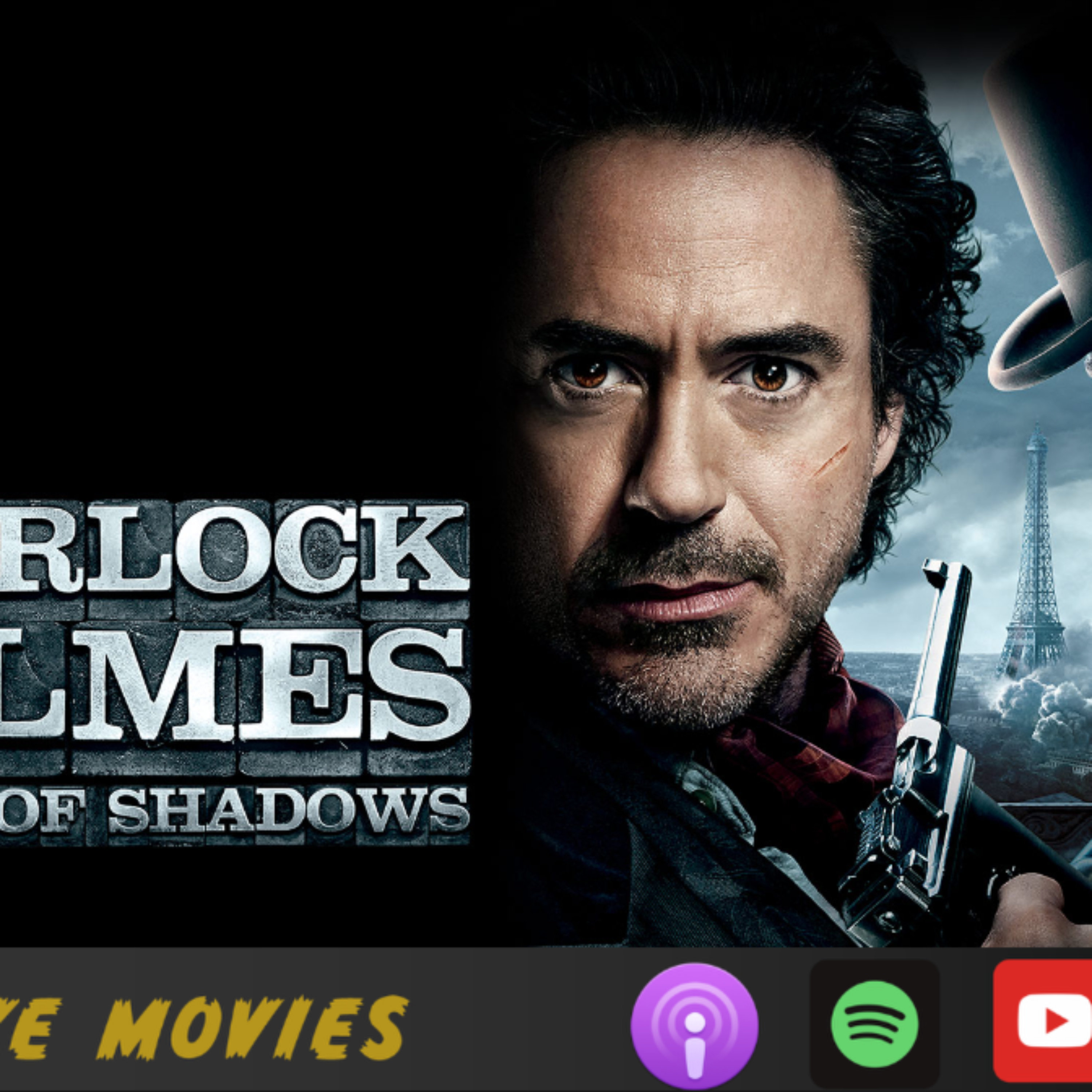 183 - Sherlock Holmes A Game of Shadows episode artwork