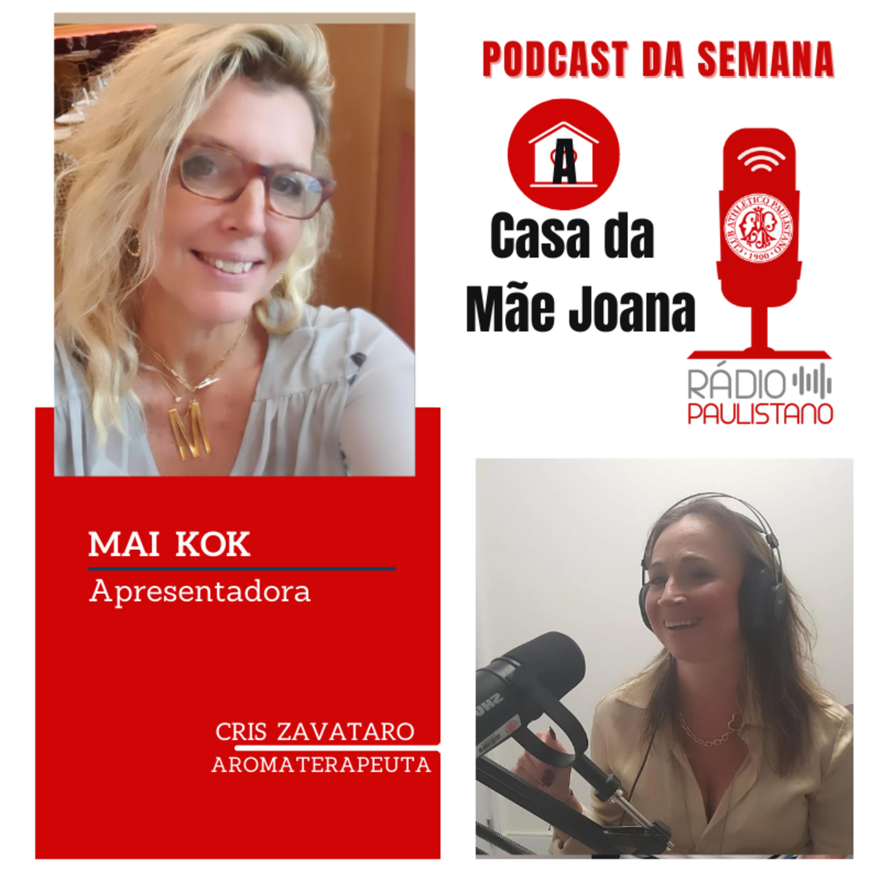 #8º EPISÓDIO CASA DA MÃE JOANA - ENTREVISTA COM CRIS ZAVATARO episode artwork