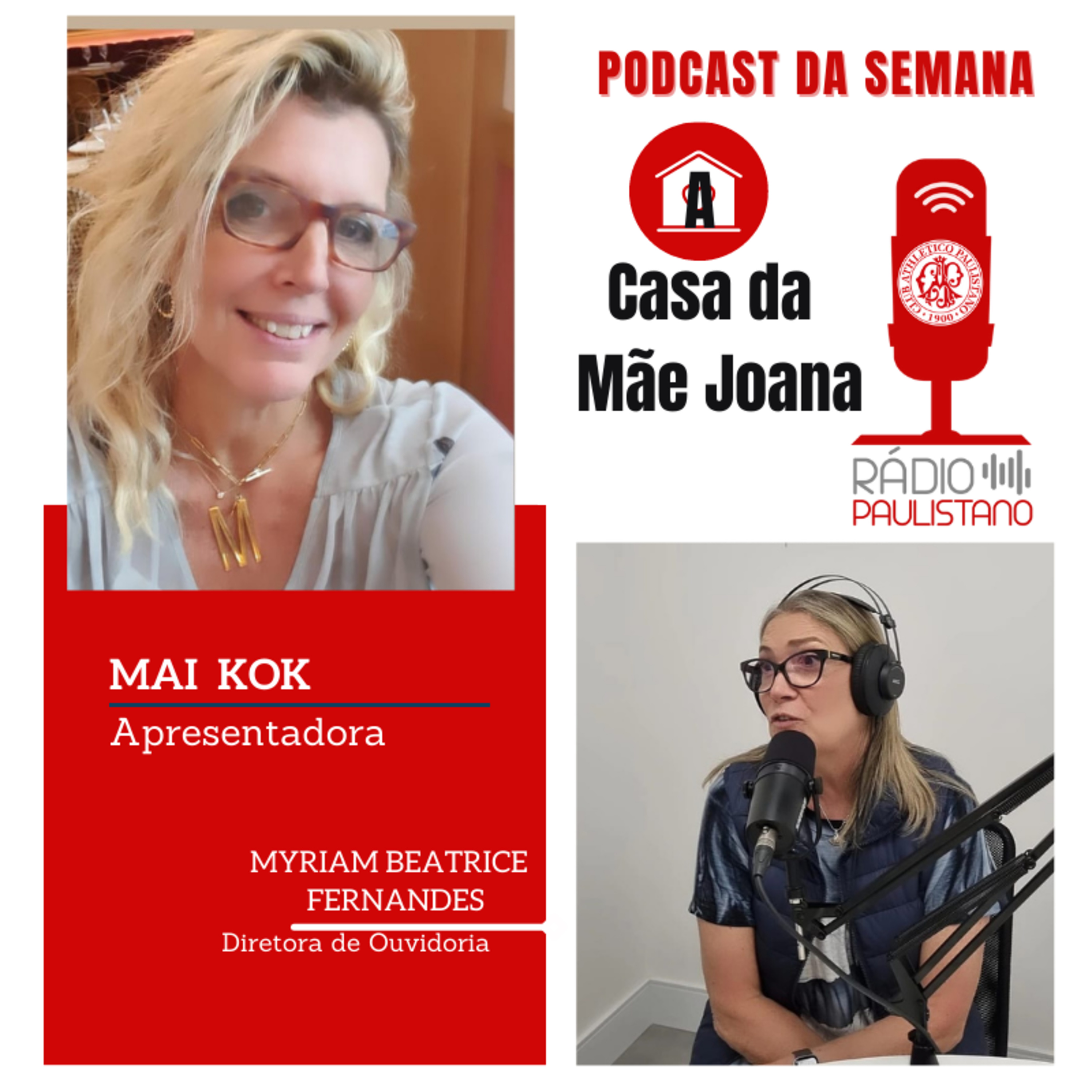 #9º EPISÓDIO CASA DA MÃE JOANA - ENTREVISTA COM MYRIAM BEATRICE FERNANDES episode artwork