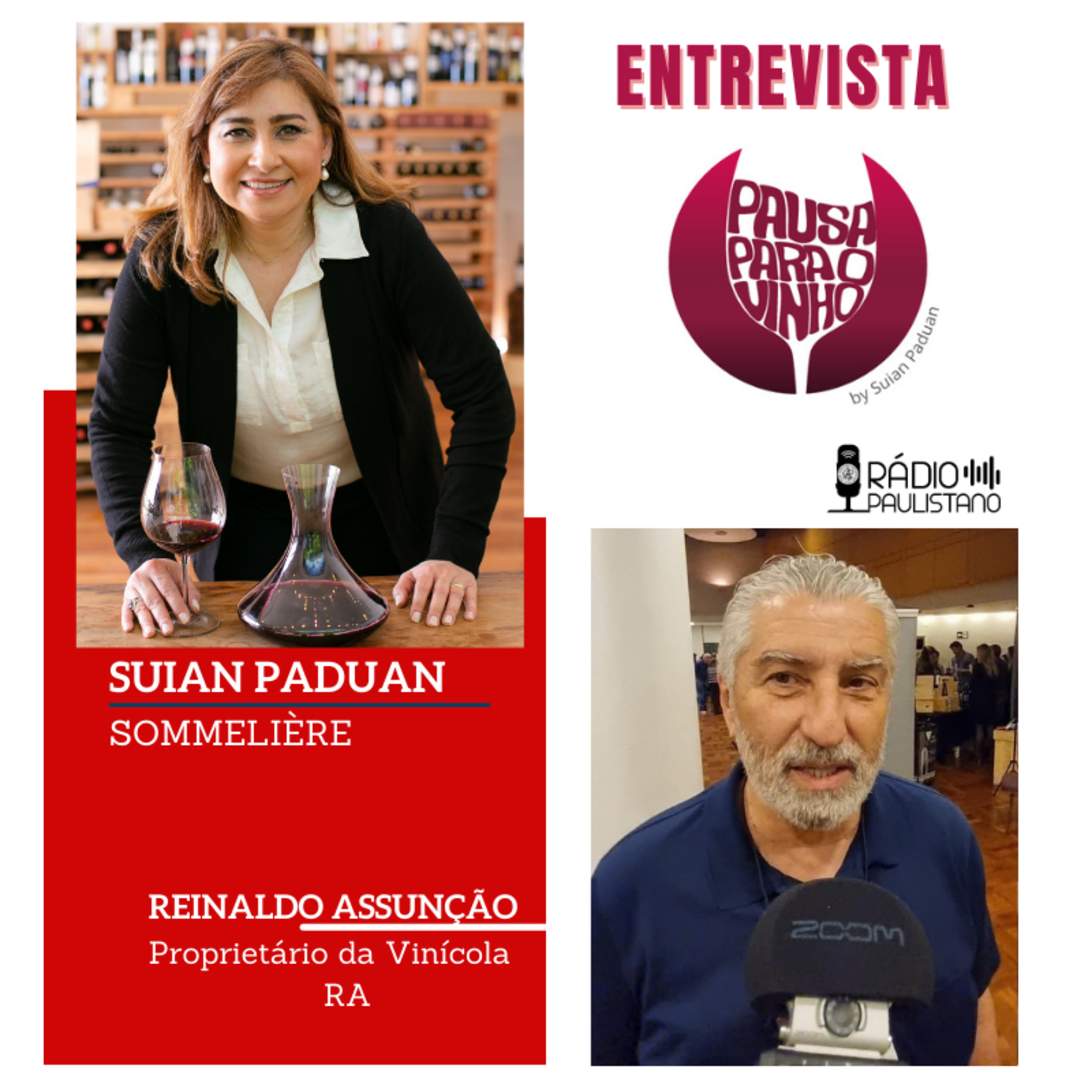 PAUSA PARA VINHO ENTREVISTA - COM REINALDO ASSUNÇÃO episode artwork