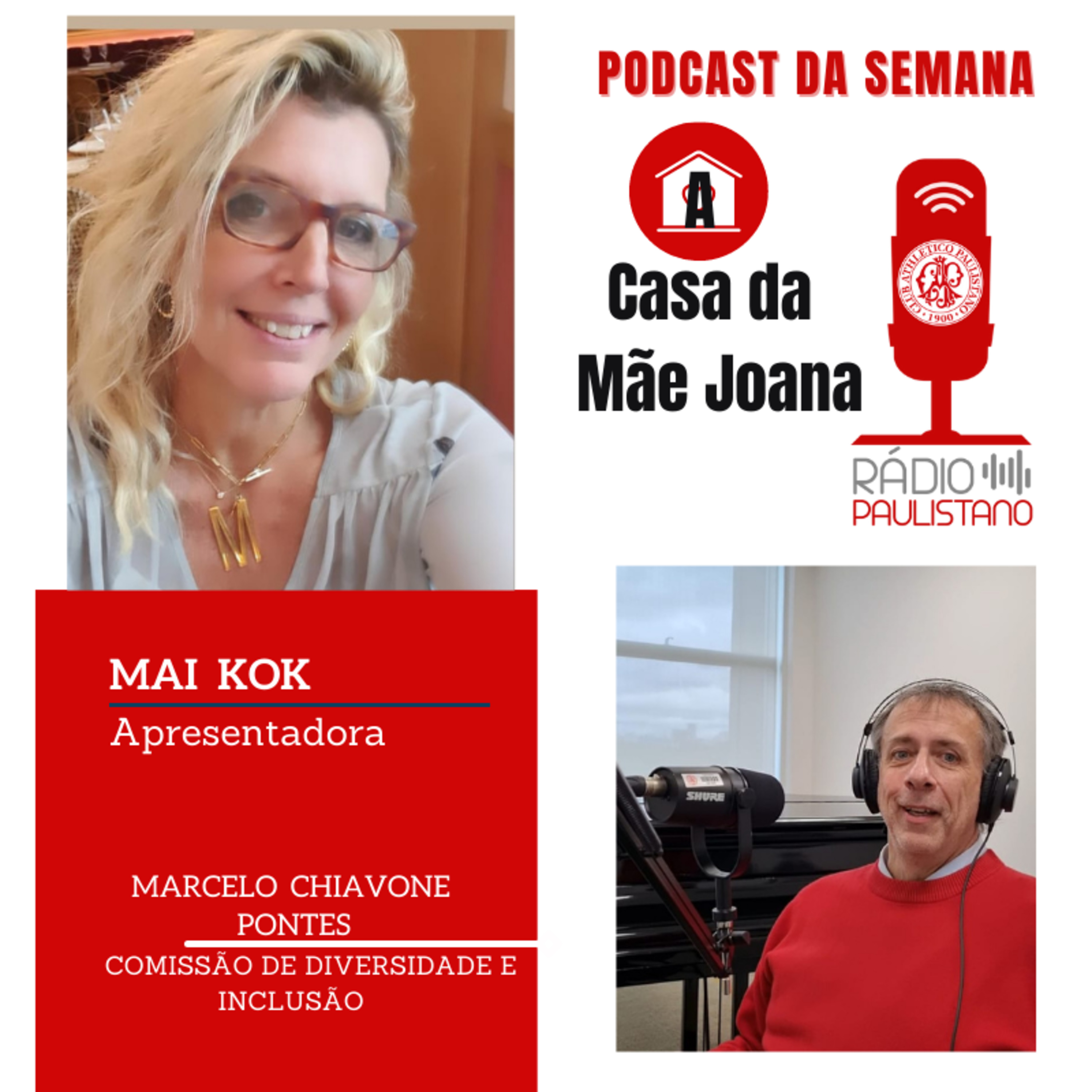 #10º EPISÓDIO CASA DA MÃE JOANA - ENTREVISTA COM MARCELO CHIAVONE PONTES episode artwork