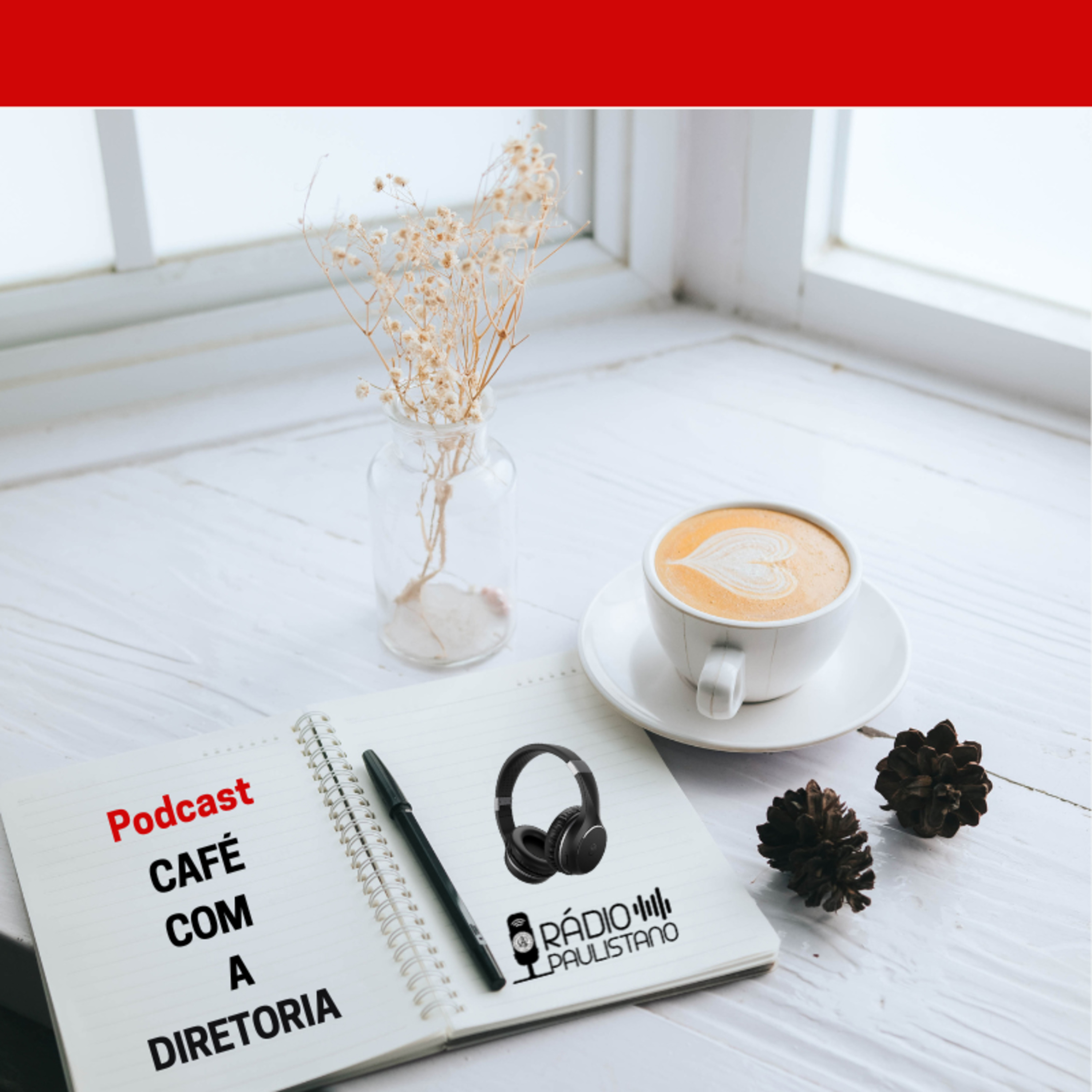 PODCAST CAFÉ COM A DIRETORIA ENTREVISTA COM GALBA DE FARIAS COUTO episode artwork