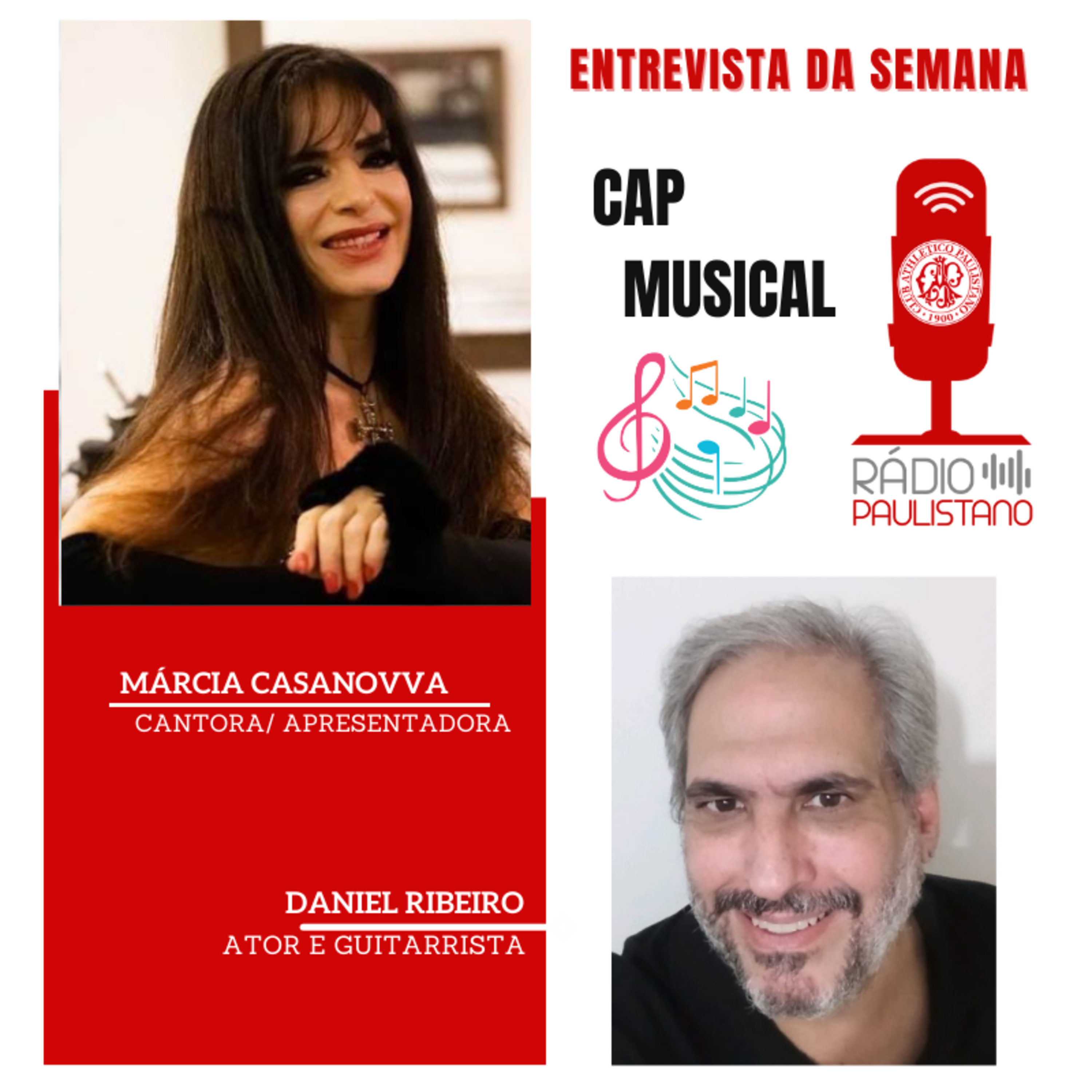 PODCAST CAP MUSICAL ENTREVISTA COM ATOR E CANTOR DANIEL RIBEIRO episode artwork