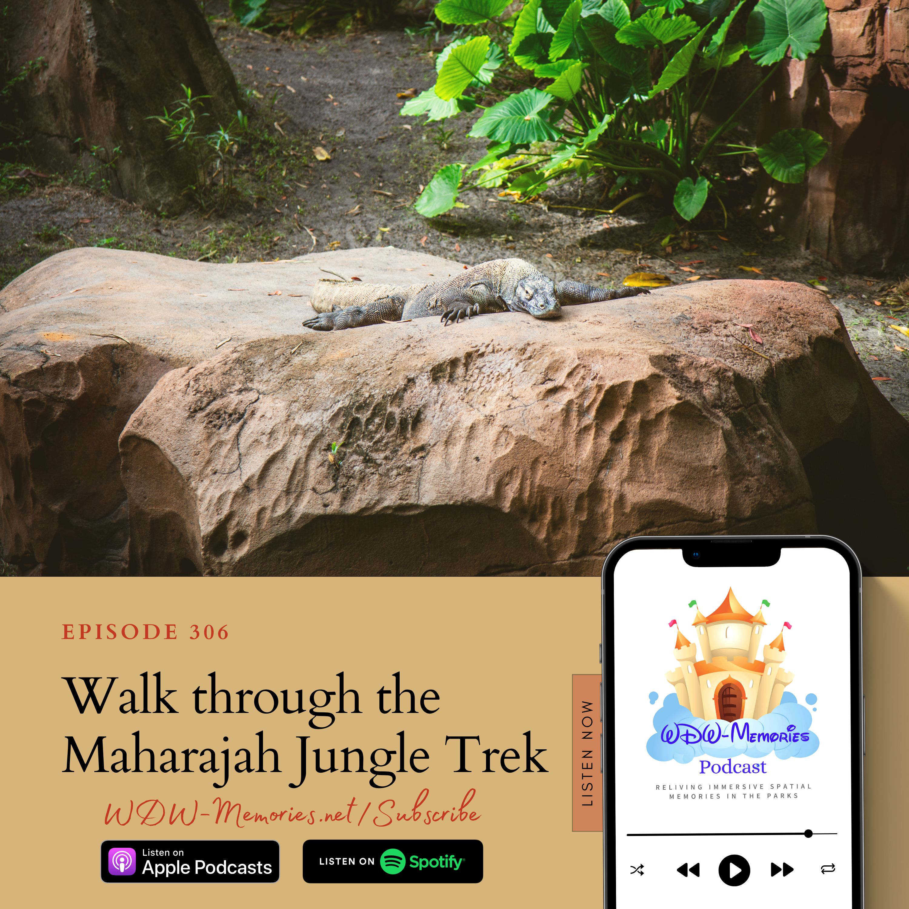 Reliving a walk through the Maharajah Jungle Trek, in Walt Disney World's: Disney's Animal Kingdom