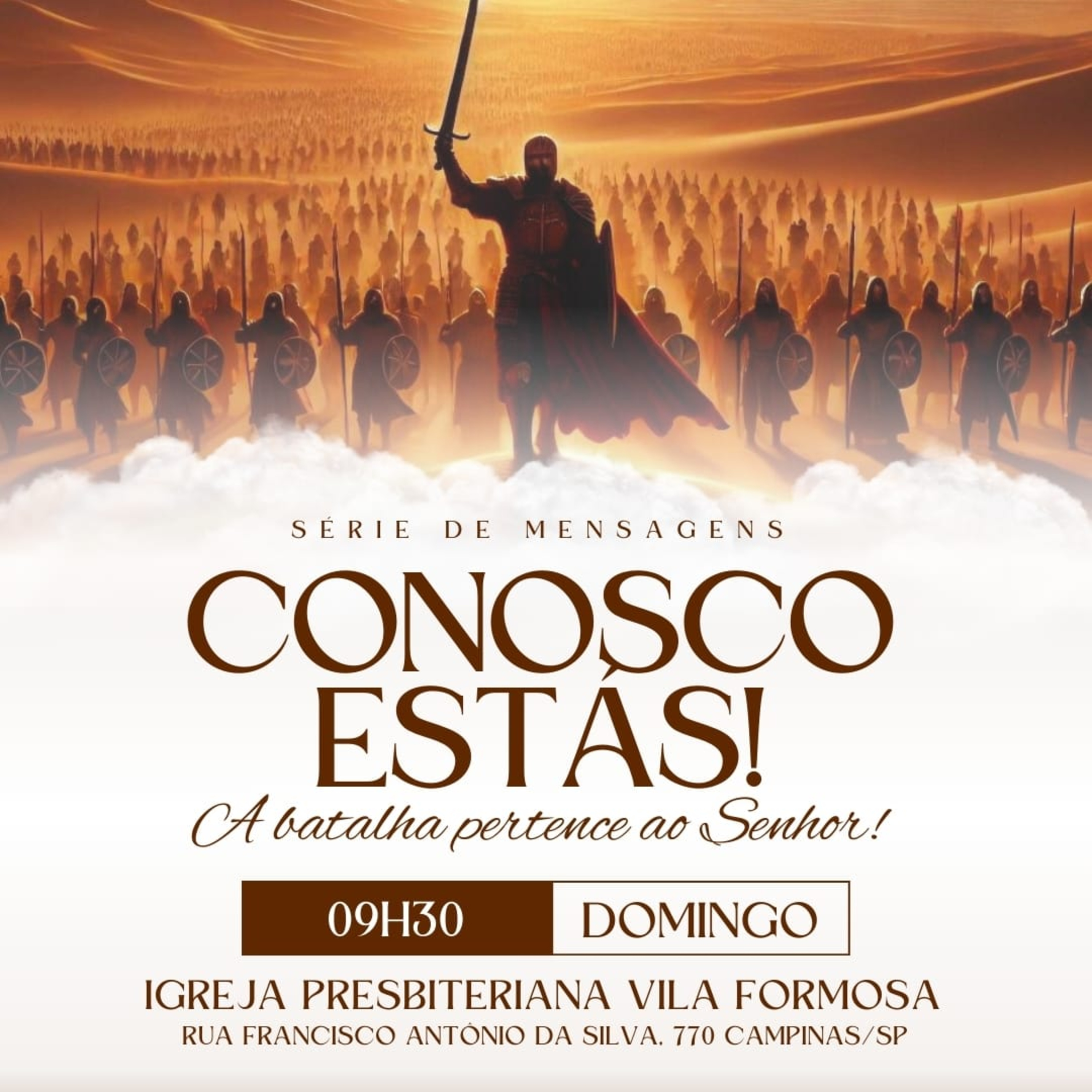Não tenham medo, o Senhor lutará por nós! - Pr. César episode artwork