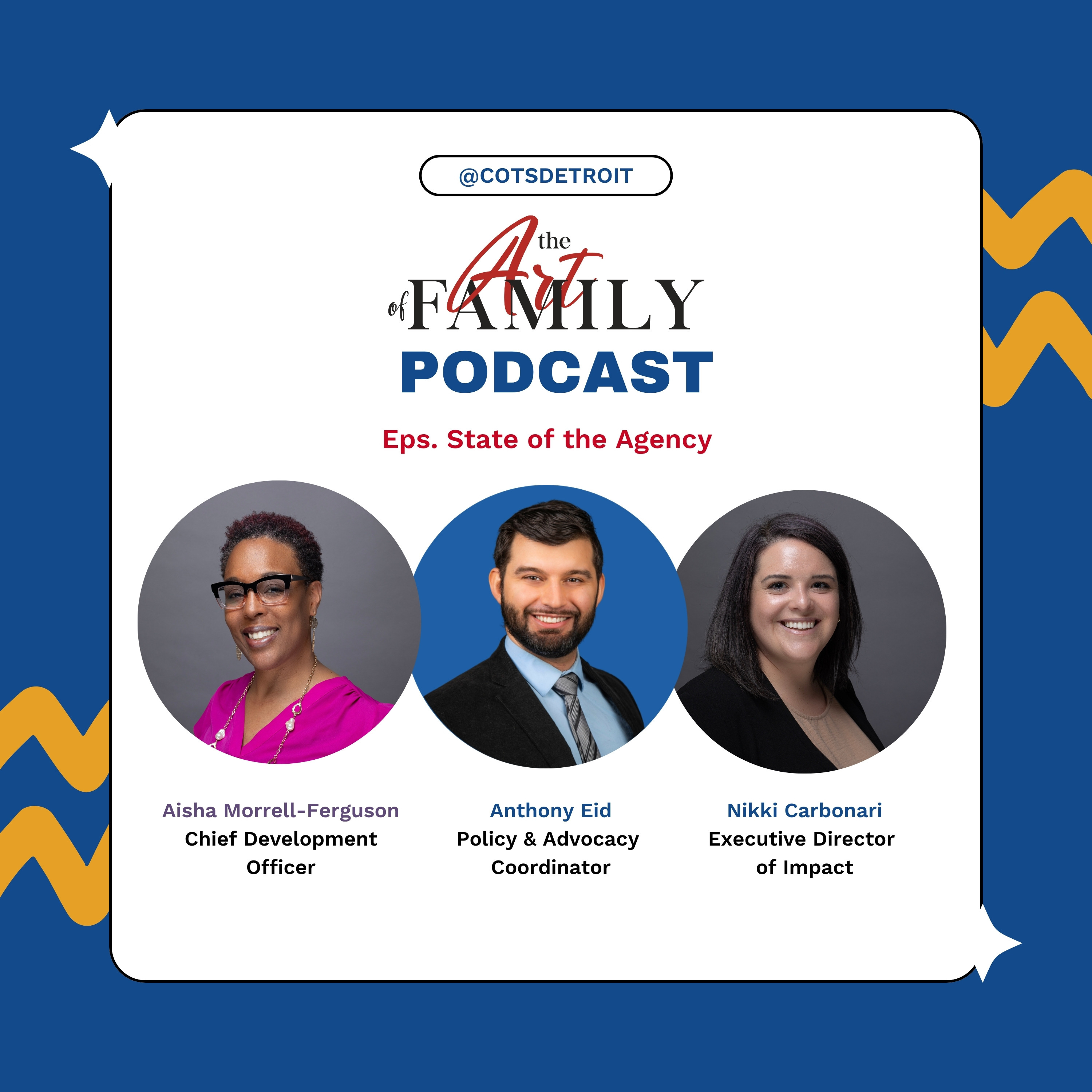 State of the Agency 2025 — COTS: The Art of Family Podcast episode artwork