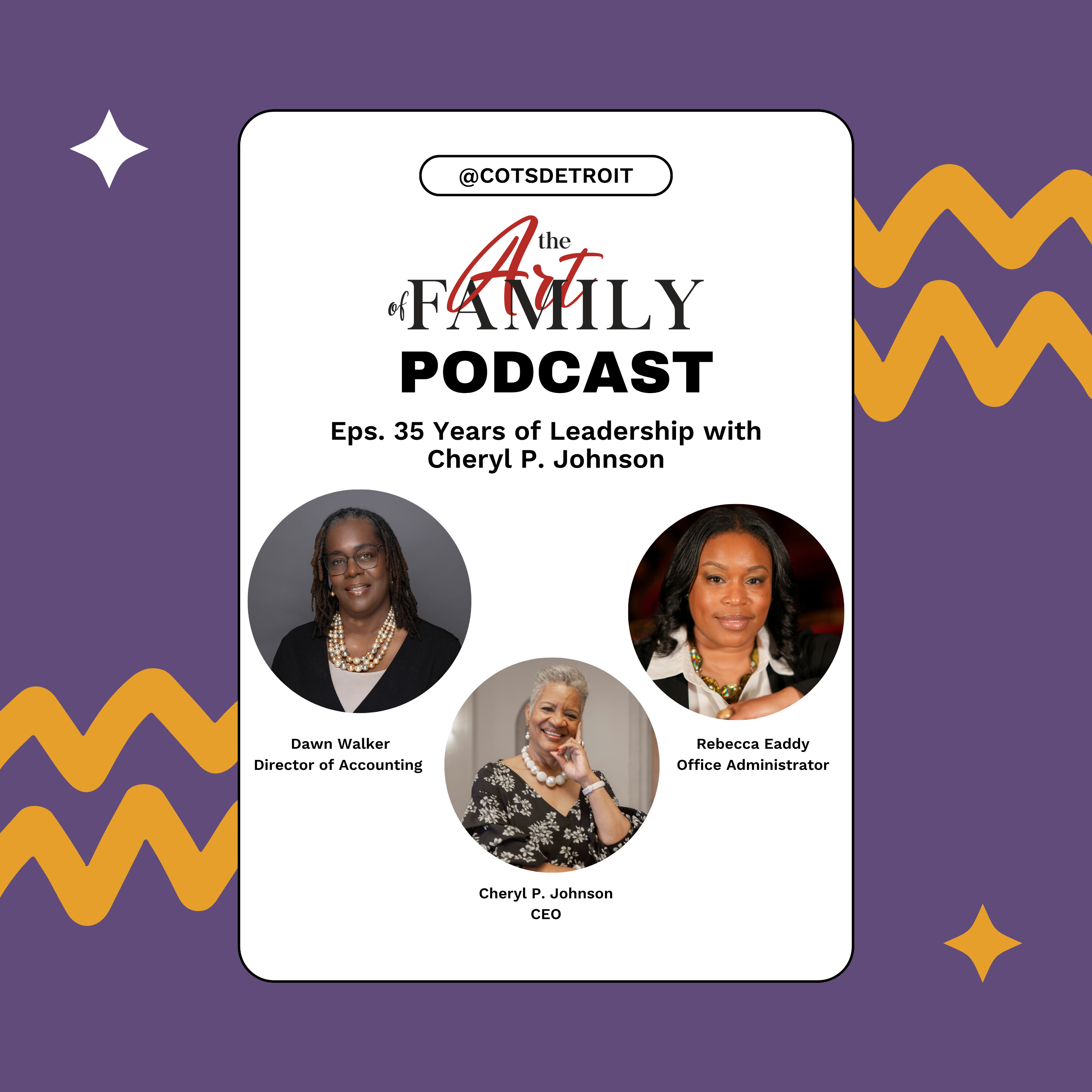 COTS: The Art of Family Podcast