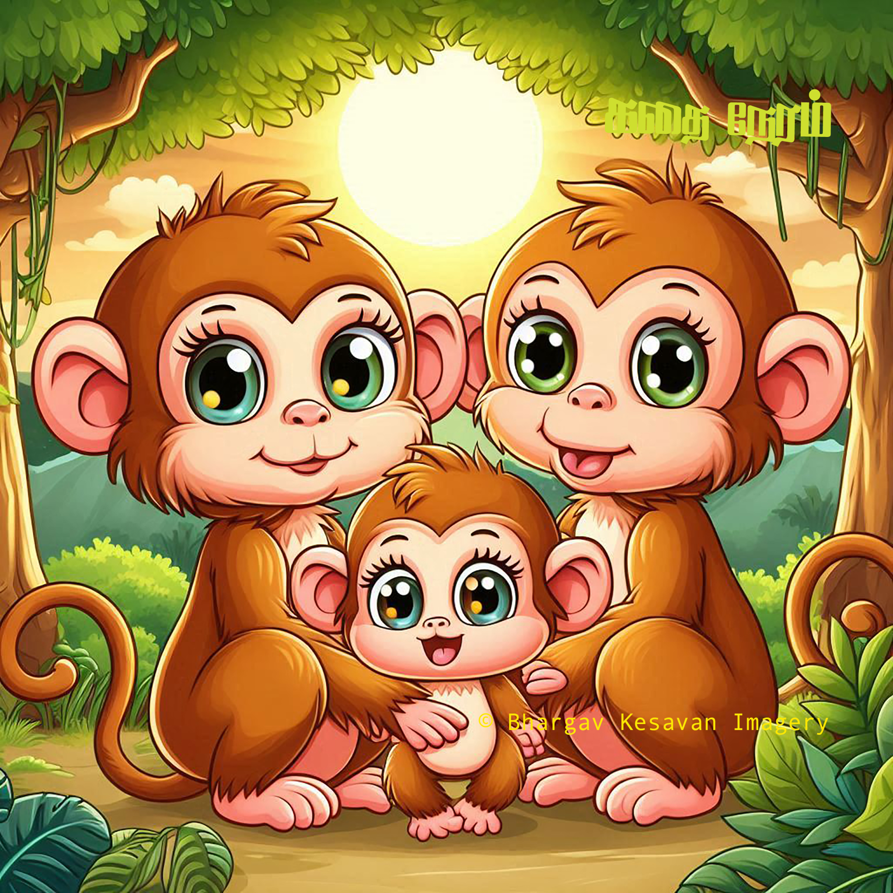 சேட்டைக்கார குரங்கு | குட்டீஸ் குரலில் கதைகள்