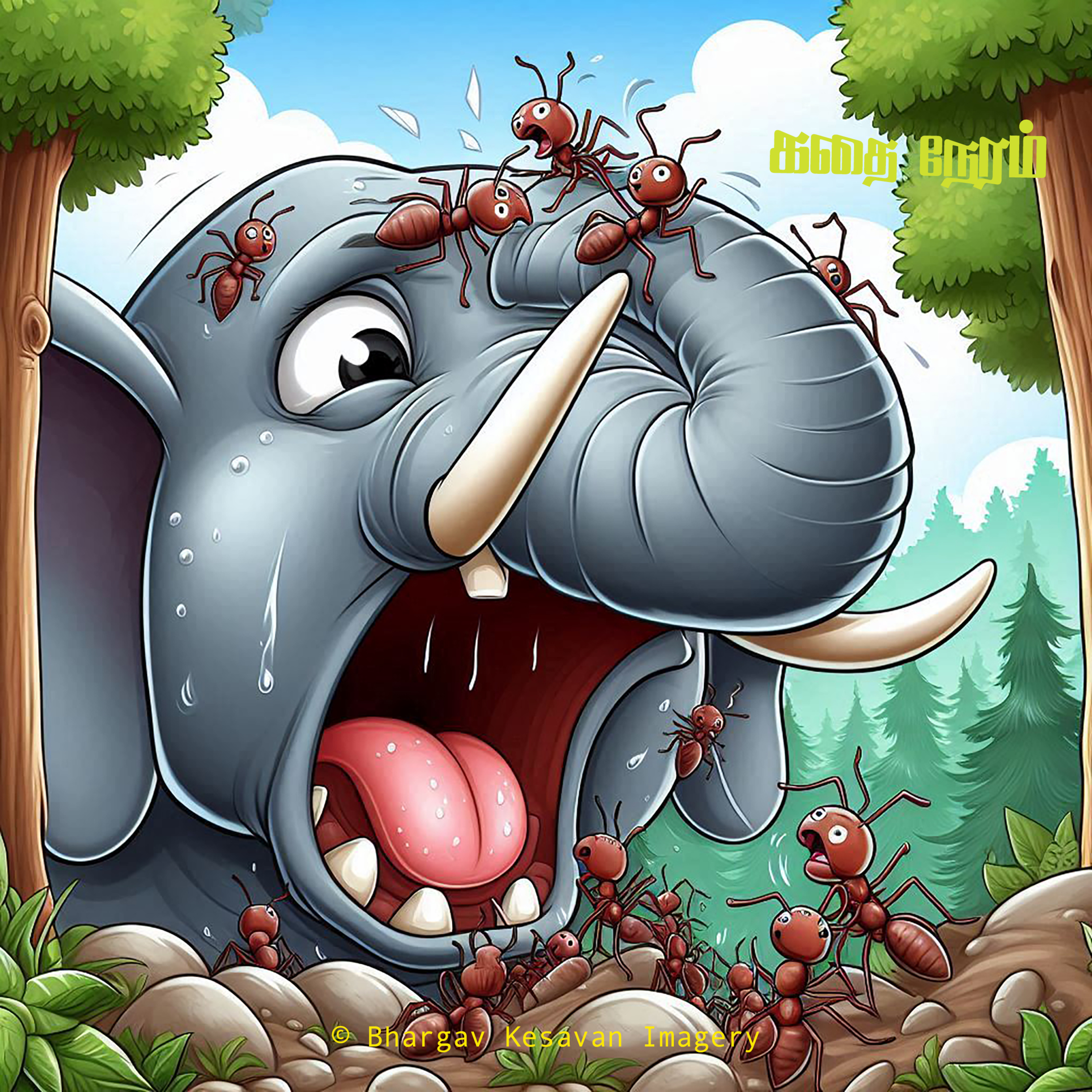 கர்வம் நல்லதல்ல | குட்டீஸ் குரலில் கதைகள்