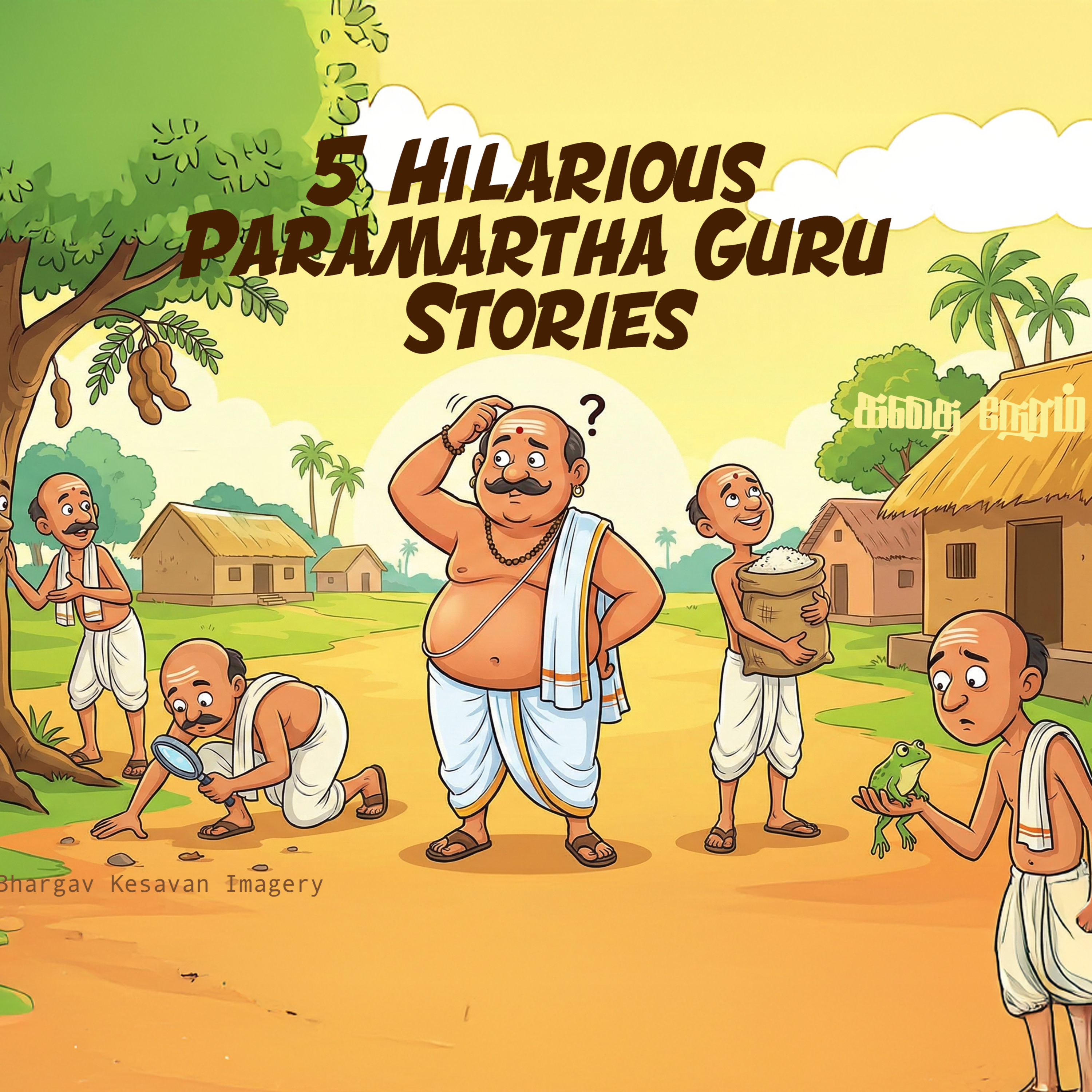 The Ultimate Tamil Comedy Compilation: 5 Hilarious Paramartha Guru Stories (30+ Mins)