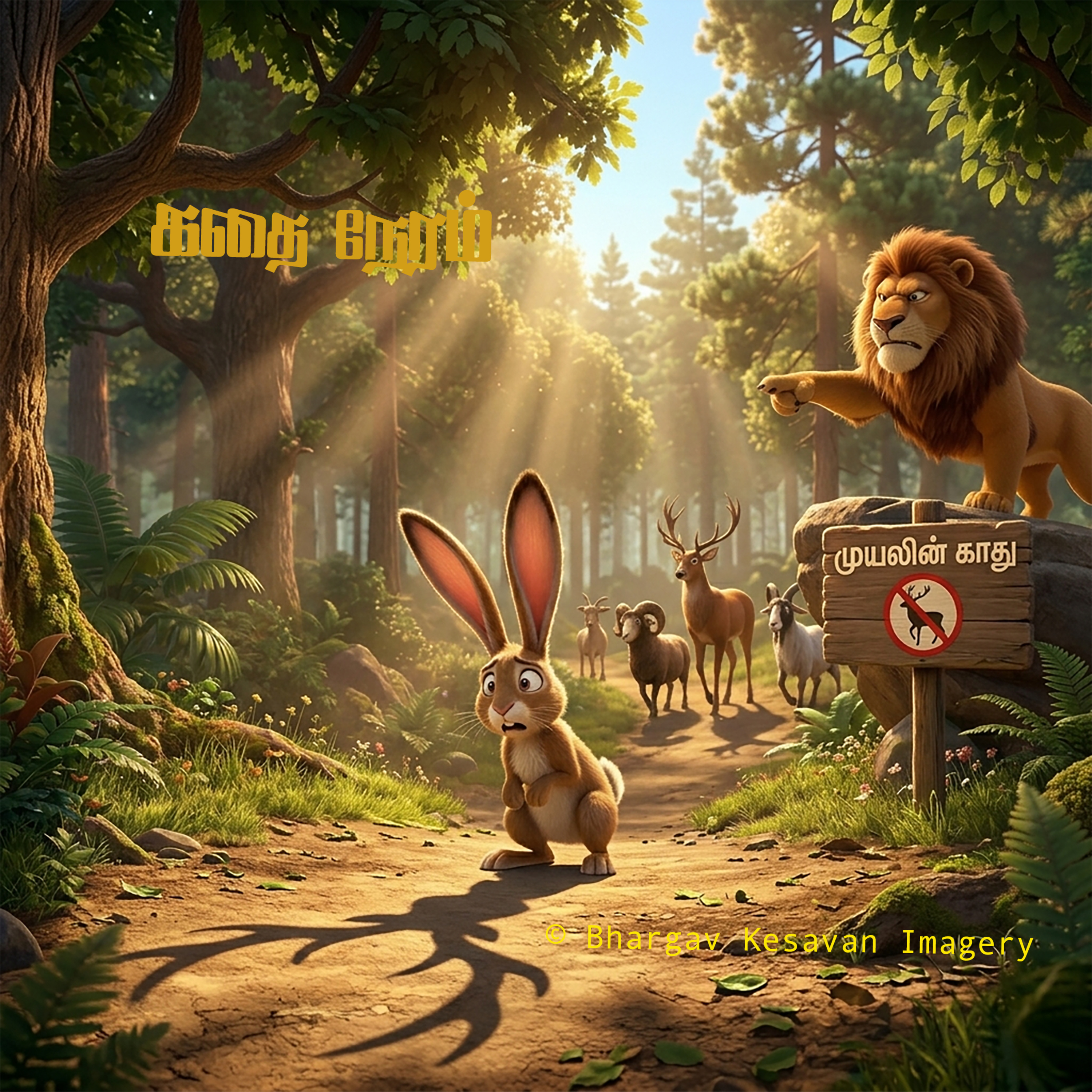 772 | 40 - முயலின் காது | திருக்குறள் கதைகள்