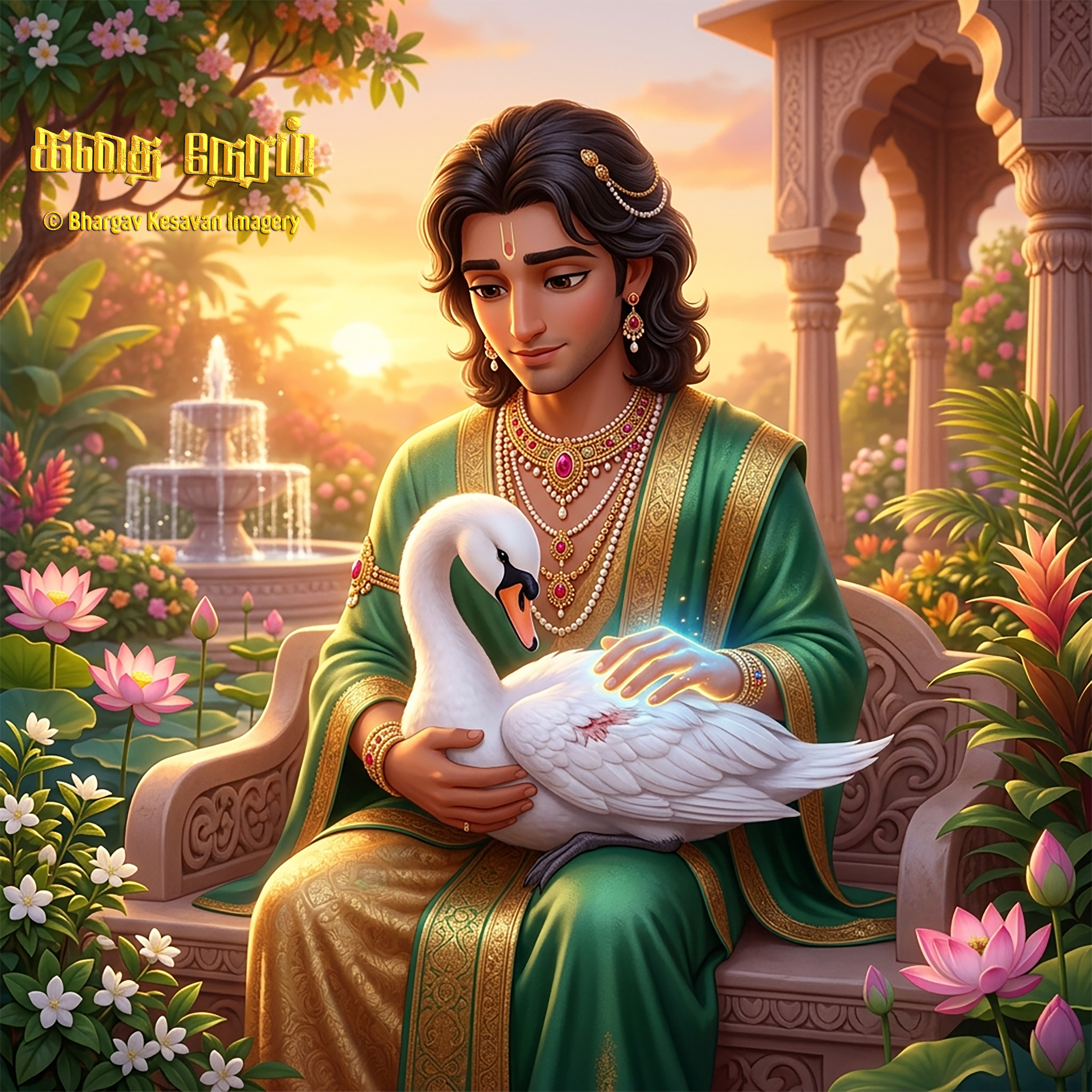 791 | 07 - புத்தரும் அன்னப்பறவையும் | கெளதம புத்தர் கதைகள்