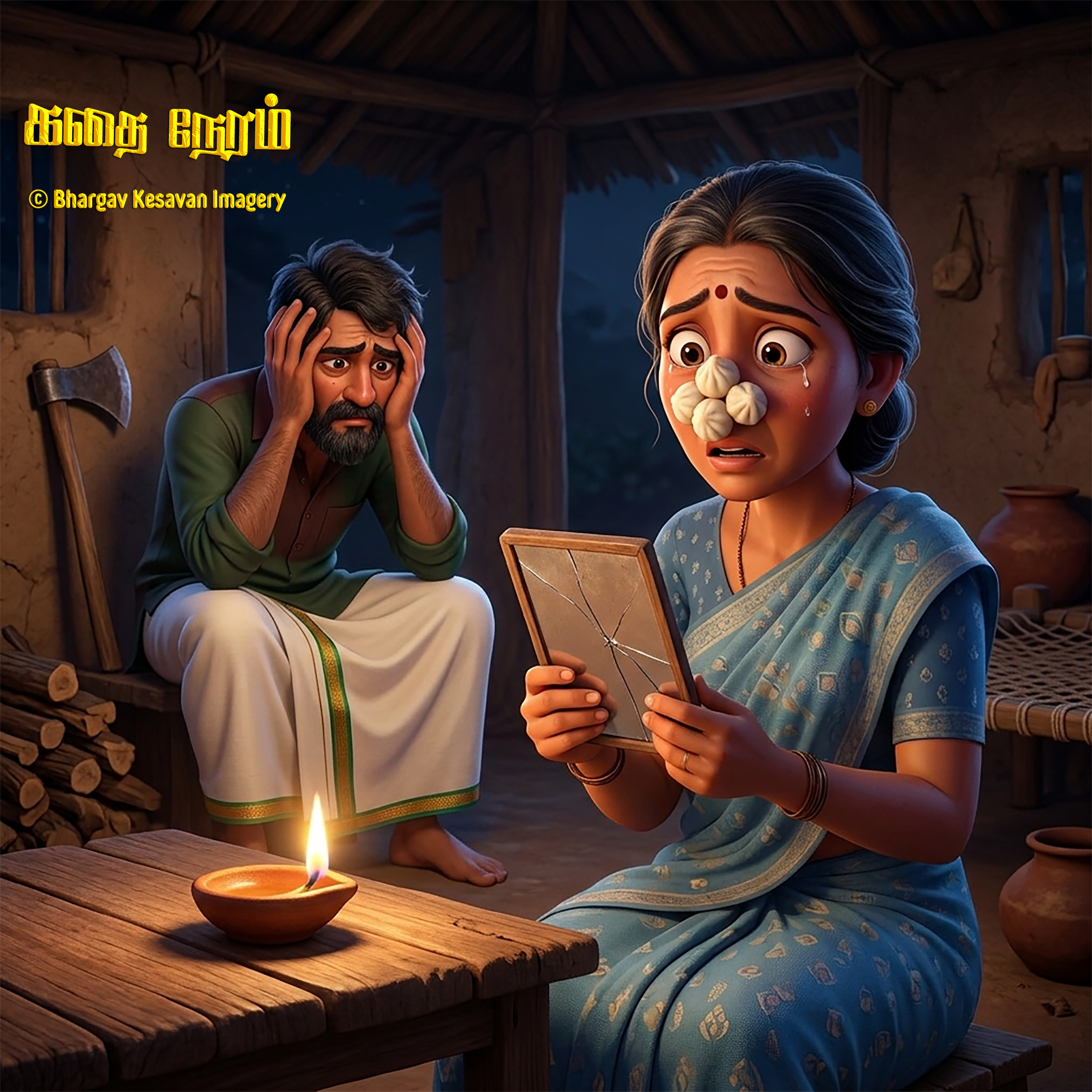 794 | 07 - மூன்று விசித்திர வரங்கள் | அம்புலிமாமா கதைகள் episode artwork