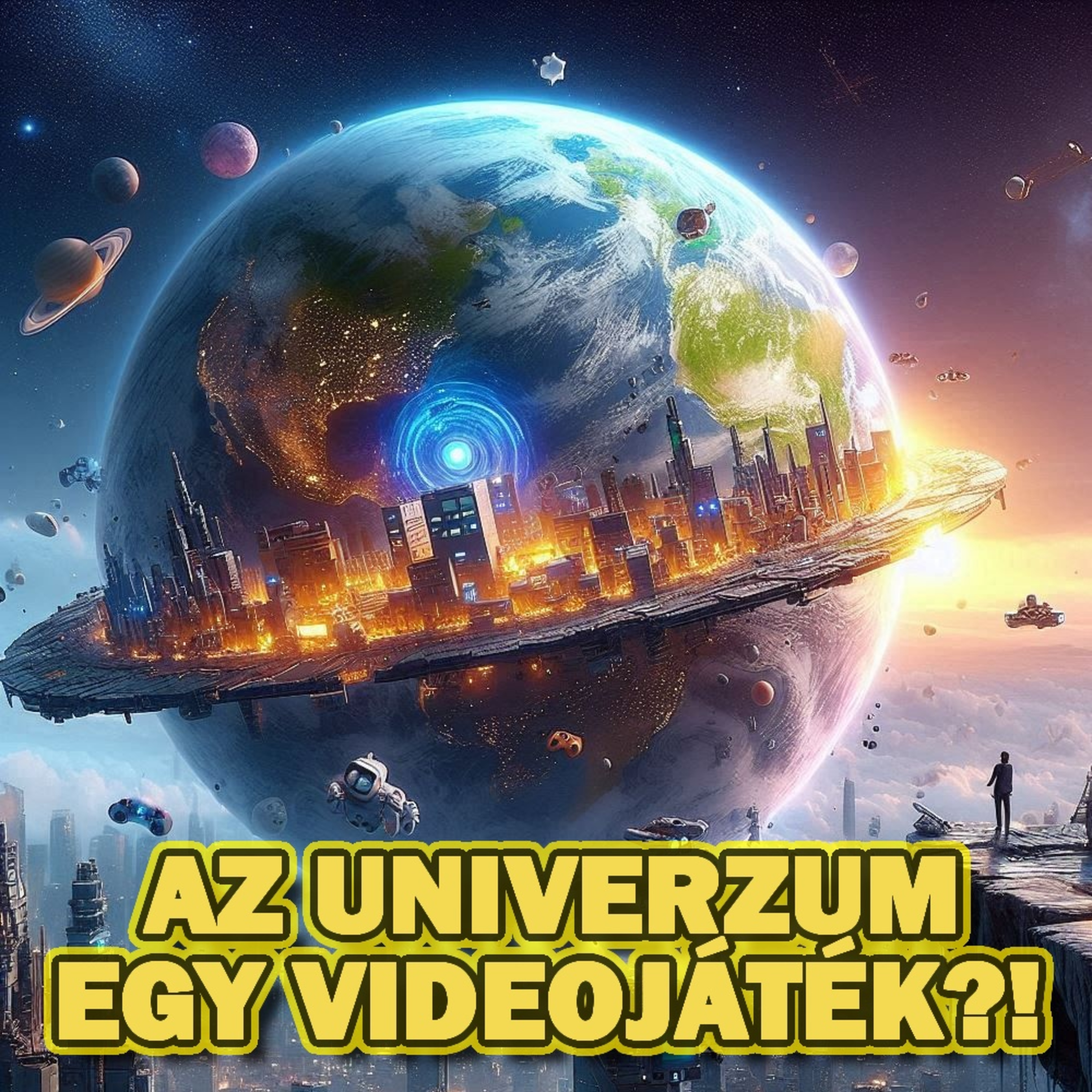 AZ UNIVERZUM EGY VIDEOJÁTÉK?! - PosztmodeM a Pátria Rádióban, 2024.08.16. episode artwork