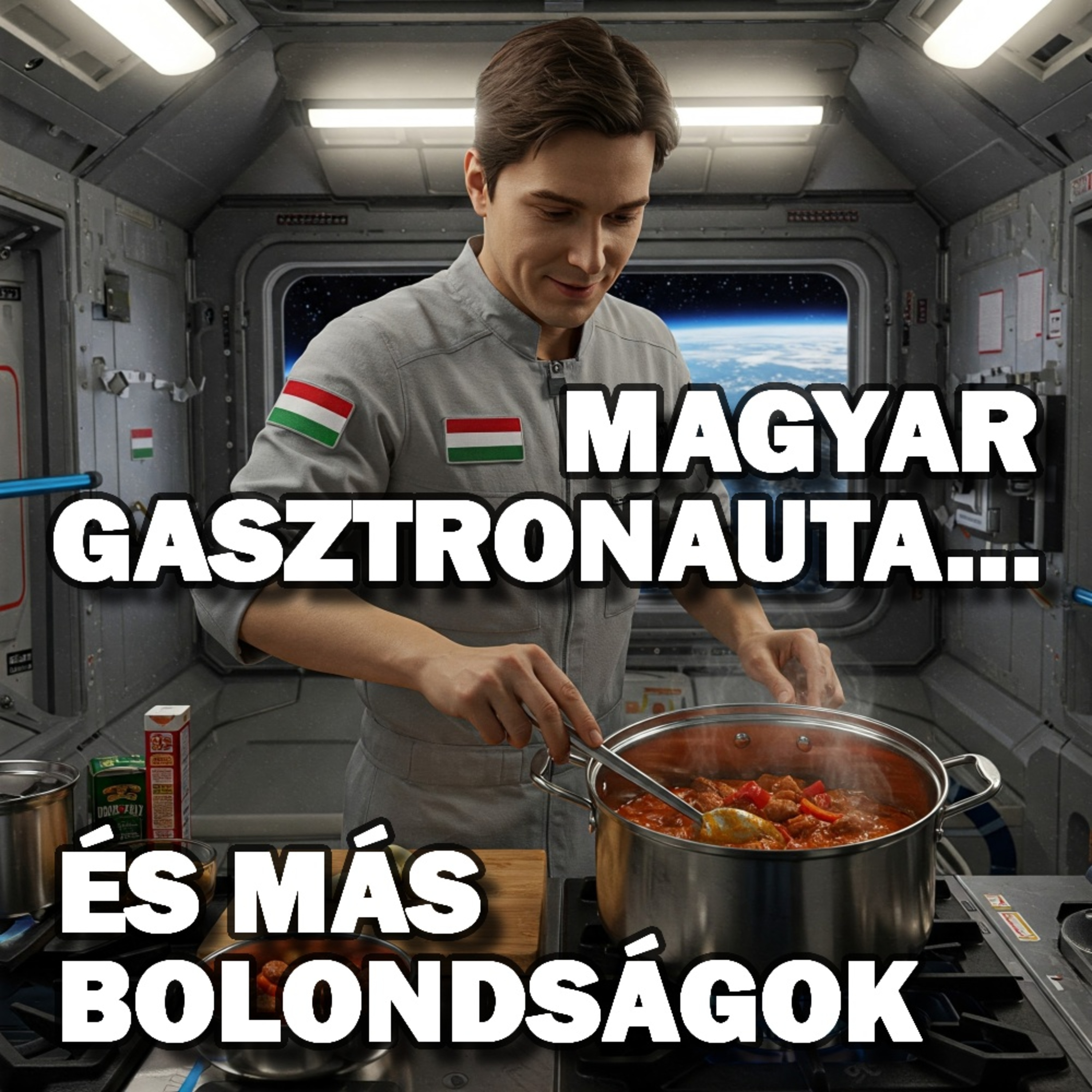 MAGYAR GASZTRONAUTA... ÉS MÁS BOLONDSÁGOK - PosztmodeM a Pátria Rádióban, 2025.04.04.