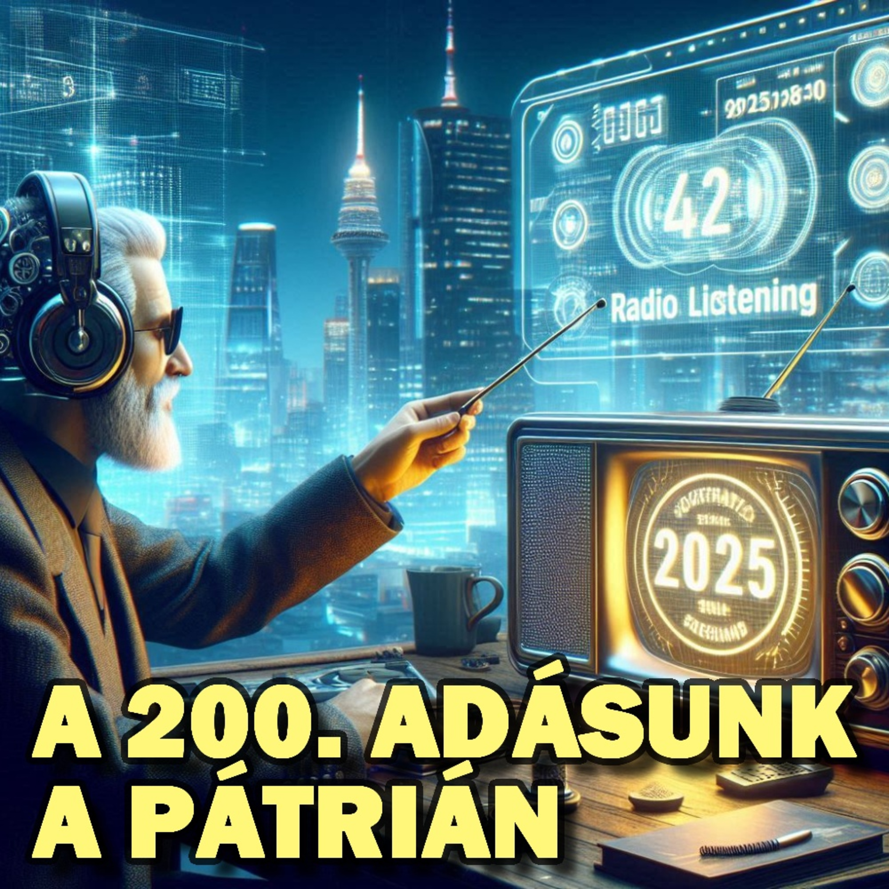 A 200. ADÁSUNK A PÁTRIÁN - PosztmodeM a Pátria Rádióban, 2025.10.03. episode artwork