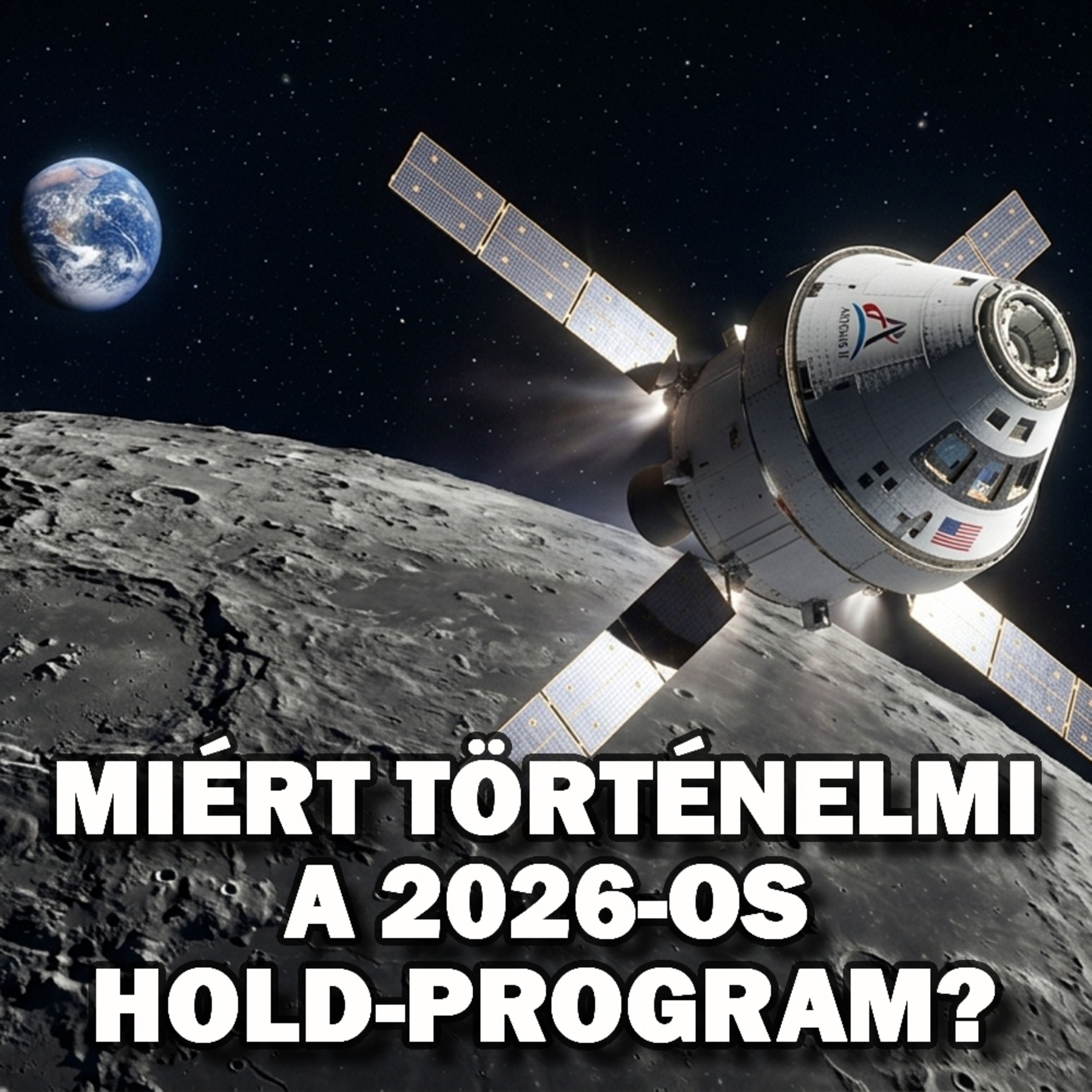 MIÉRT TÖRTÉNELMI A 2026-OS HOLD-PROGRAM? - PosztmodeM a Pátria Rádióban, 2026.04.10. episode artwork