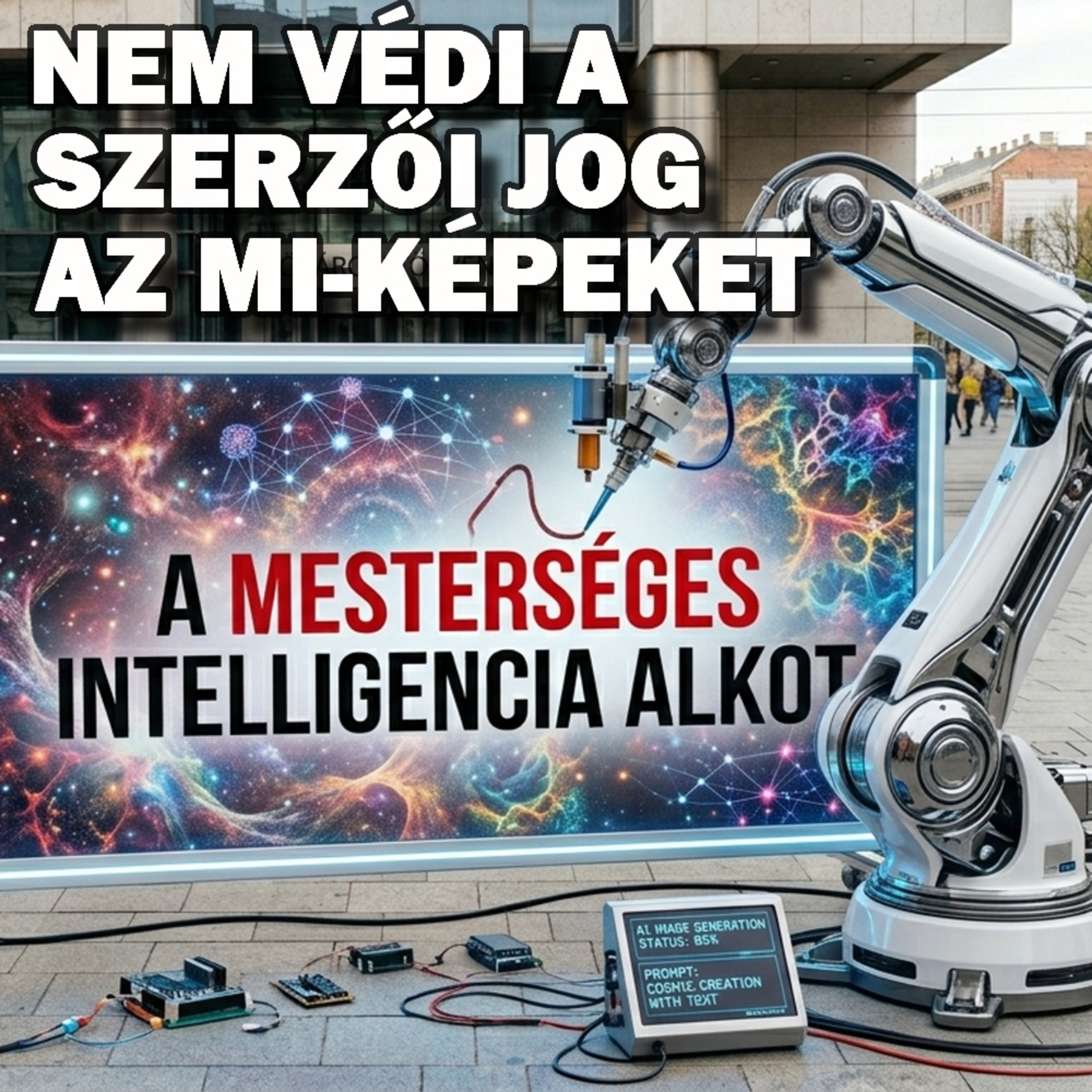 NEM VÉDI A SZERZŐI JOG AZ MI-KÉPEKET - PosztmodeM a Pátria Rádióban, 2026.04.17. episode artwork