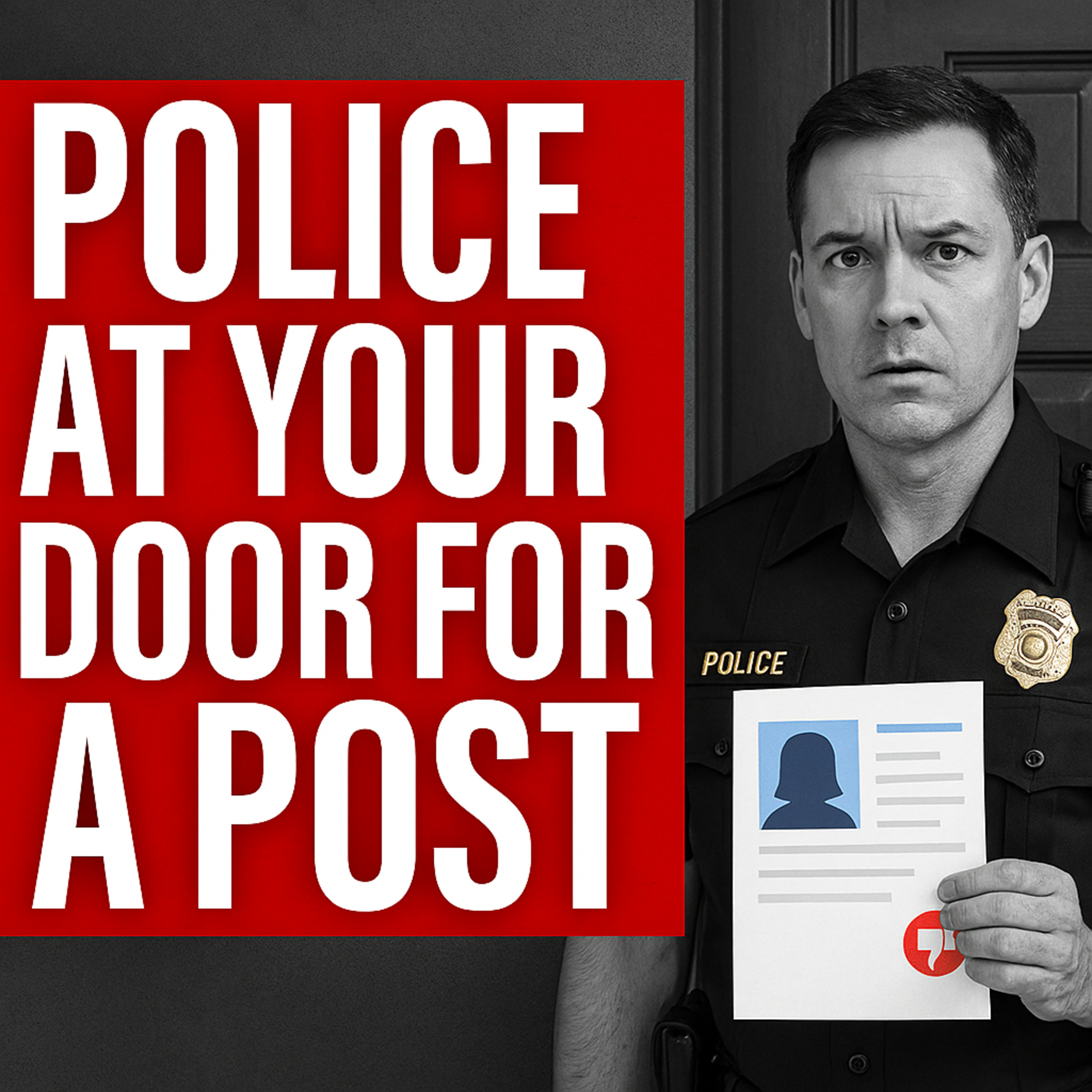 Police Intimidation Over Social Media Posts Hits the U.S. — Australia’s New Hate Speech Laws Are Next