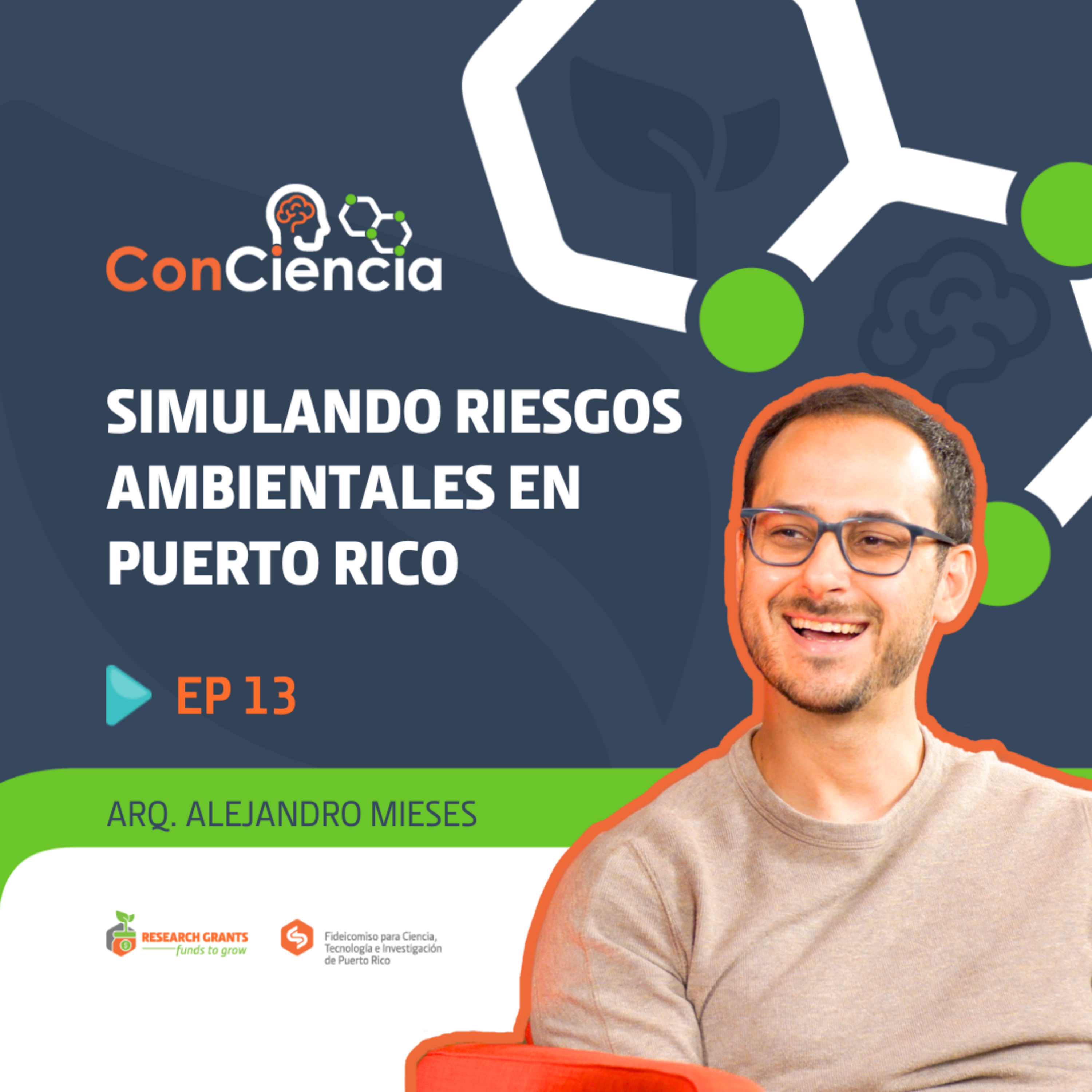 ConCiencia EP13: Simulando riesgos ambientales en Puerto Rico episode artwork