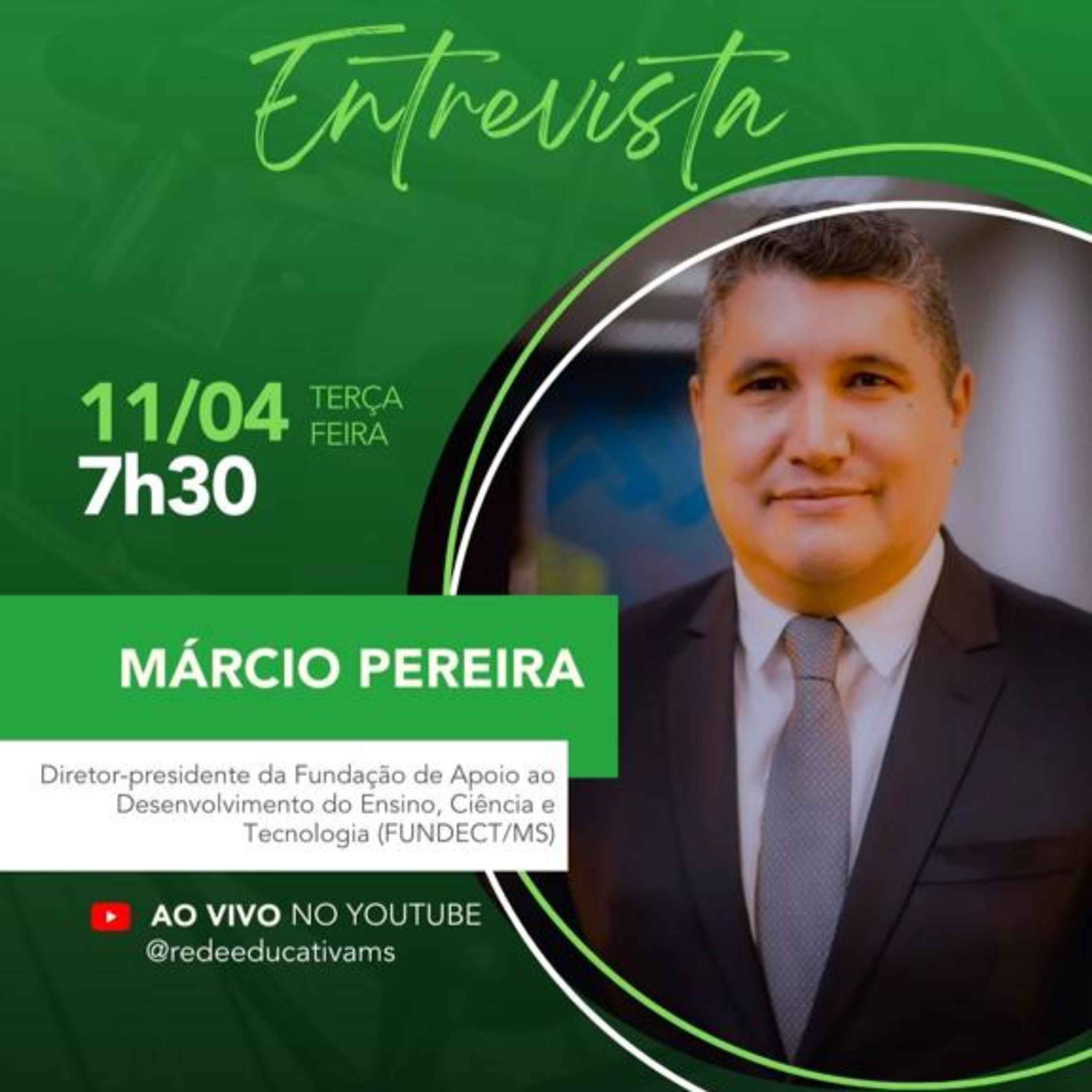 Rádio Livre entrevista o Diretor Presidente da FUNDECT Márcio Pereira episode artwork