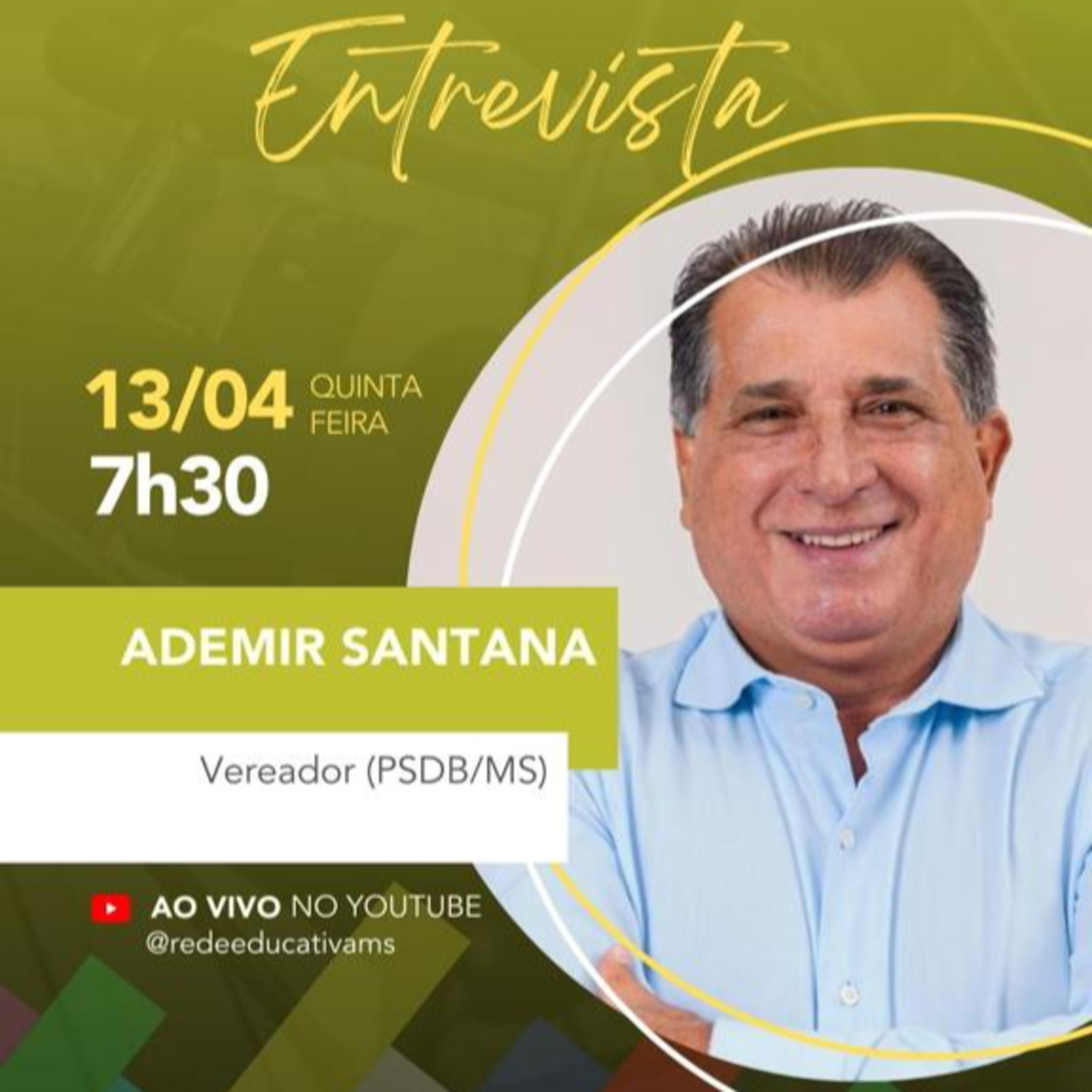 Rádio Livre entrevista o Vereador de Campo Grande Ademir Santana episode artwork